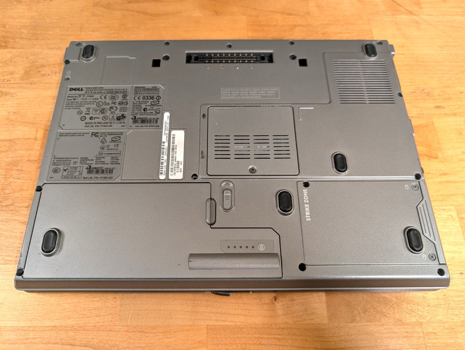Dell Latitude D830 C2D 2Ghz 2GB 160GB Win 7 Serial Port DVD WiFi ~ COMPLETE!