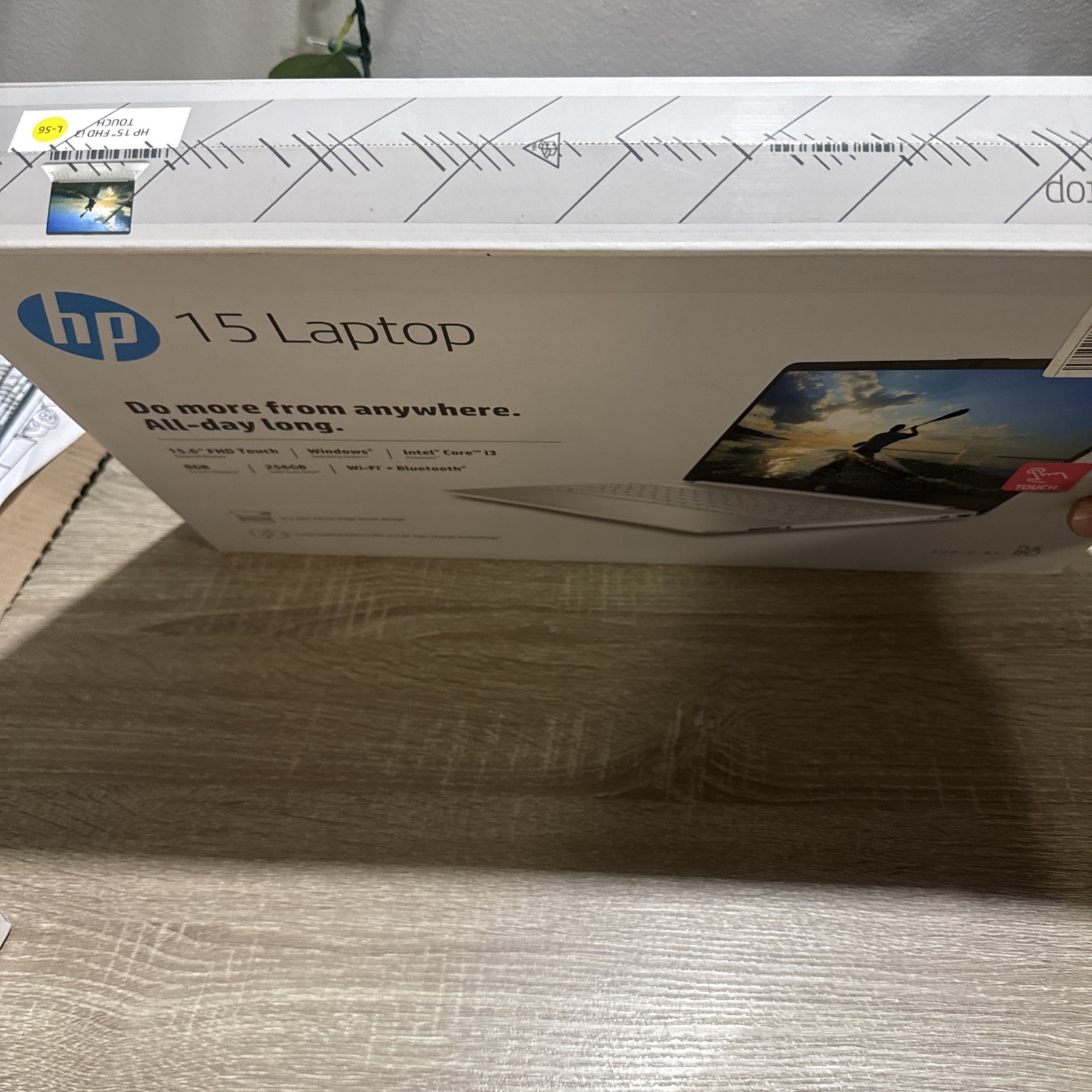 HP 15.6 FHD Touch Intel Core I3-1115G4 8GB RAM 256GB SSD Silver Windows 11 – New