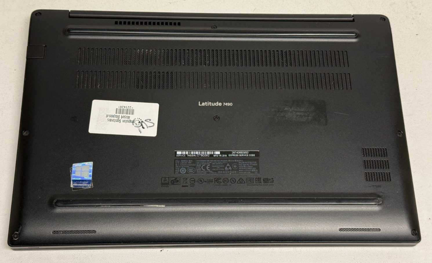Dell Latitude 7490 14″ (i7-8650u 1.90GHz – 16GB RAM – 512GB SSD – Win11Home)