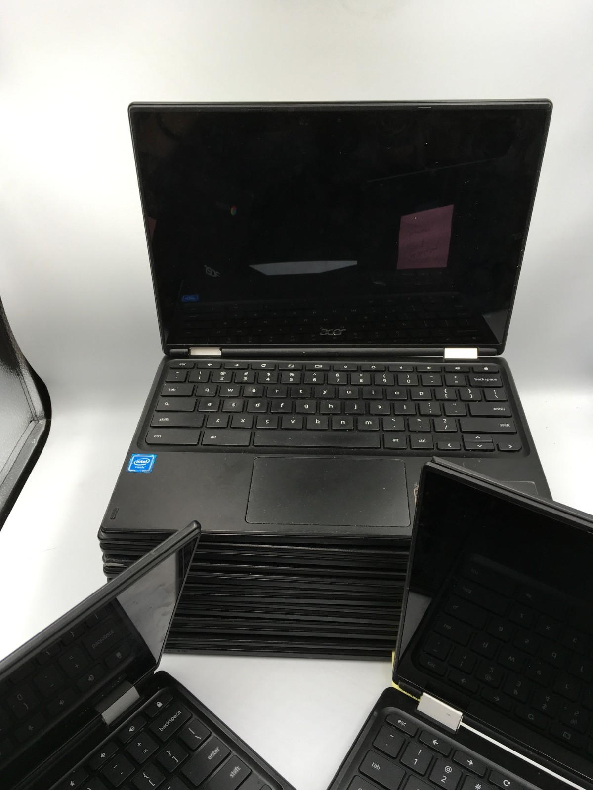 Acer Chromebook R738T 2in1 4gb / 32gb (Various issues FOR PARTS ) Lot of 9 RS