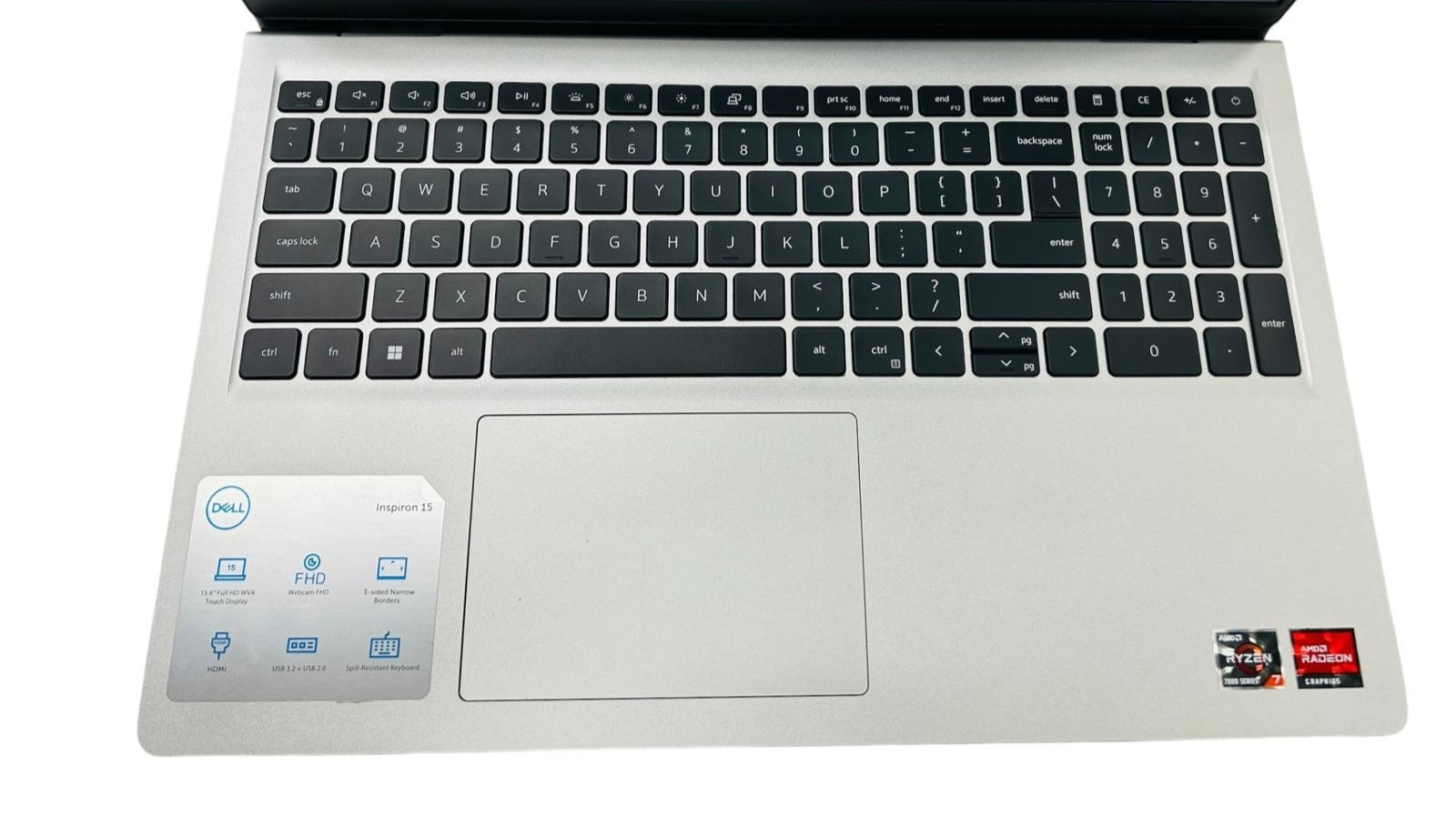 Dell Inspiron 15 3535 – Ryzen 7 7730U – 16GB RAM – 1TB SSD – Silver