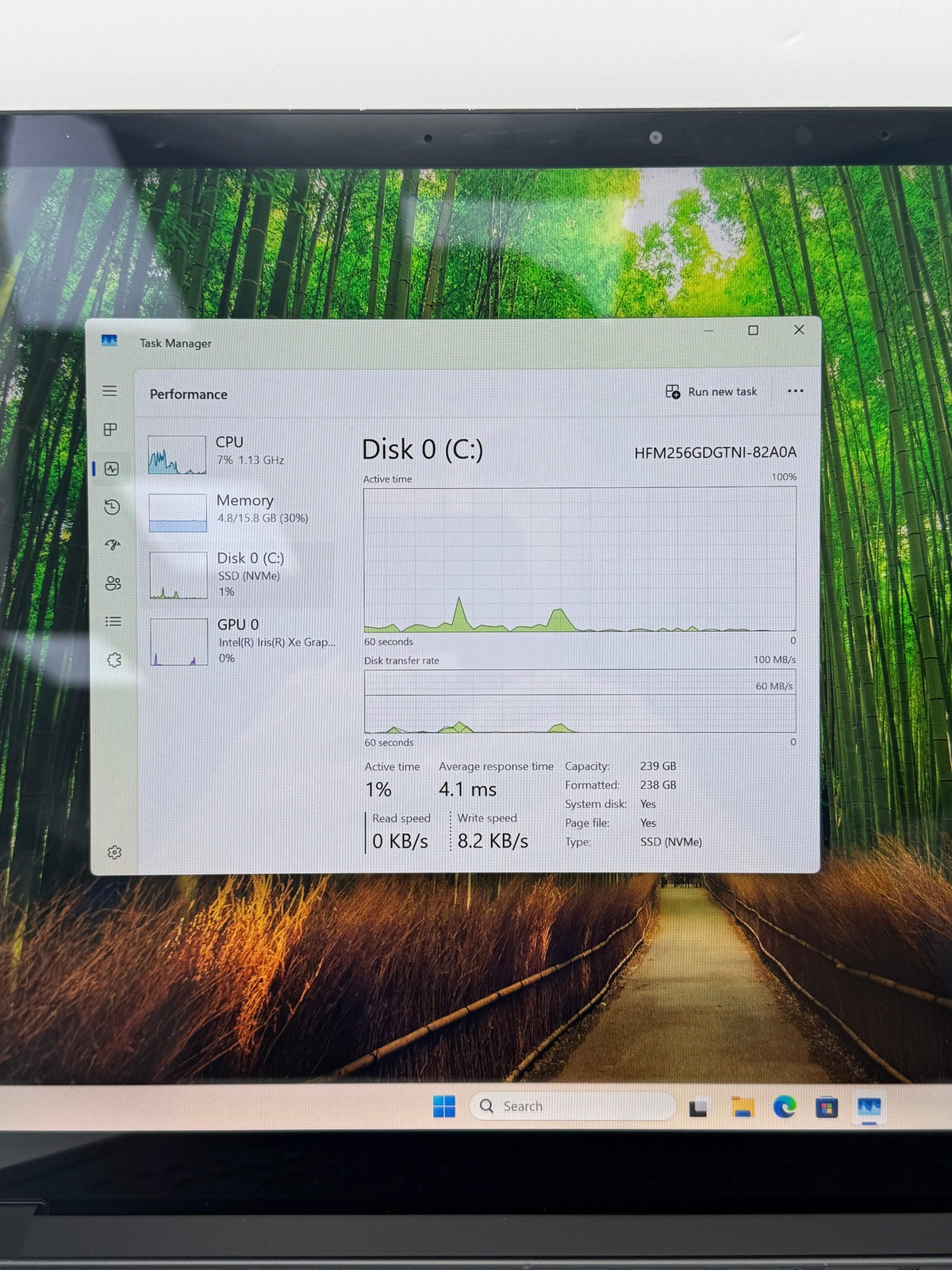Microsoft Surface Laptop 4 1951 13.5″ Core i7 11th Gen 16GB 256GB Black Used