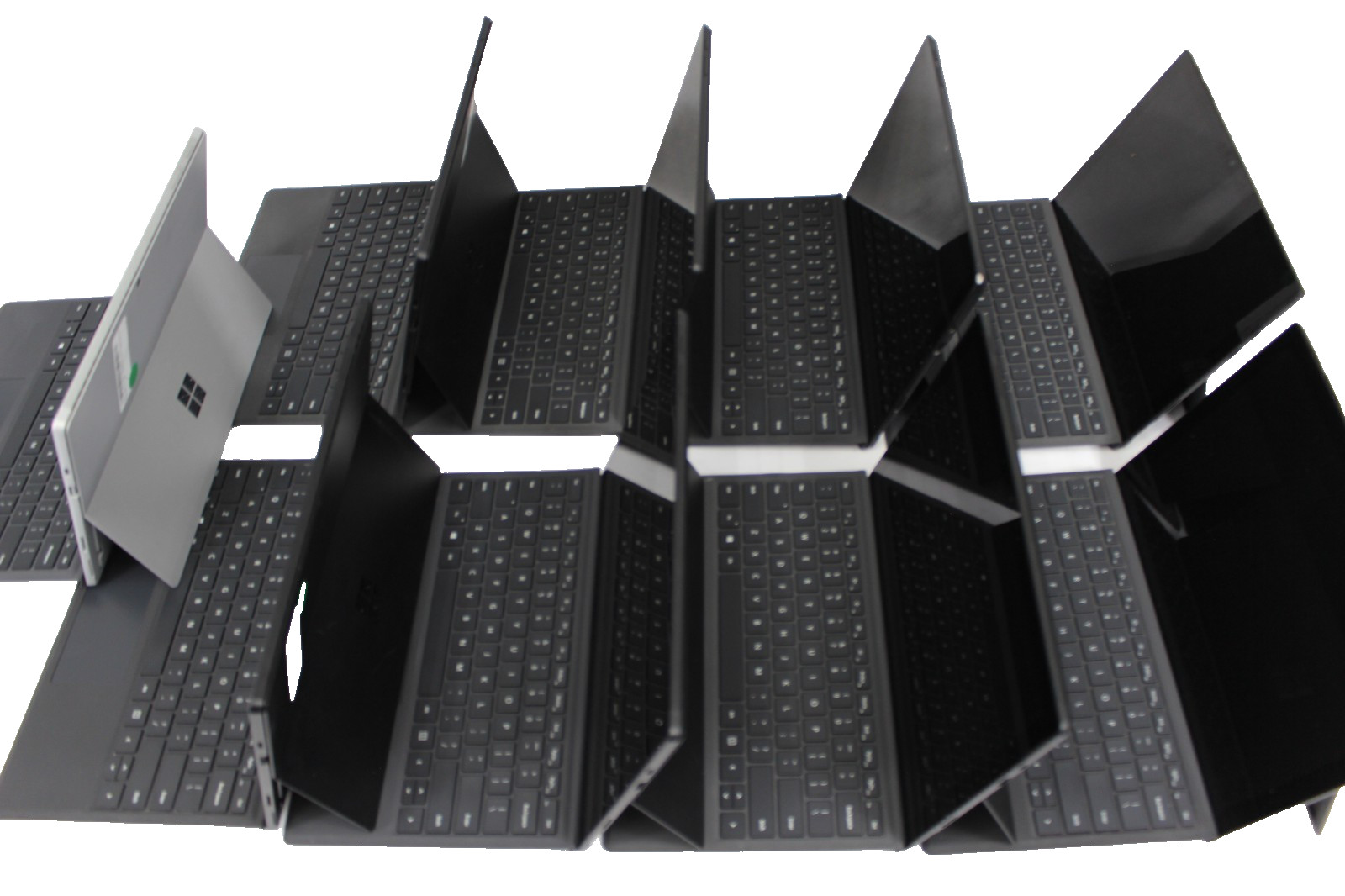 Lot of 9 Microsoft Surface Pro 7 1866 Mix i5 i7 16GB 512GB SSD w/keyboard No OS