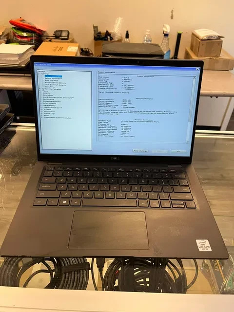 Dell Latitude 7410 Laptop – Intel Core i5 10th Gen – 8GB RAM – No SSD/M.2 – Test