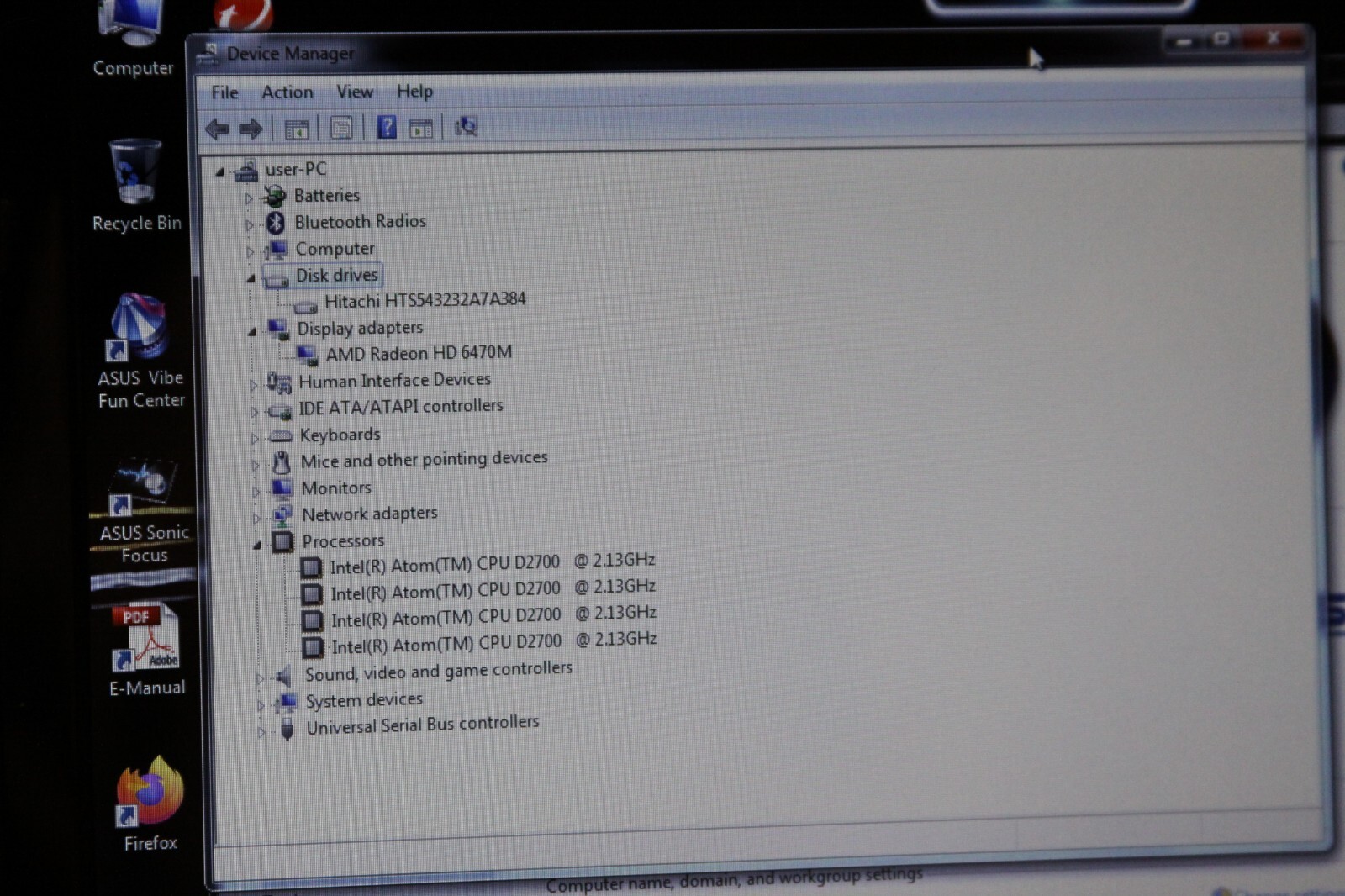 Netbook, ASUS Lamborghini Eee PC, VX6S, Intel Atom D2700, 4GB, 12.1”