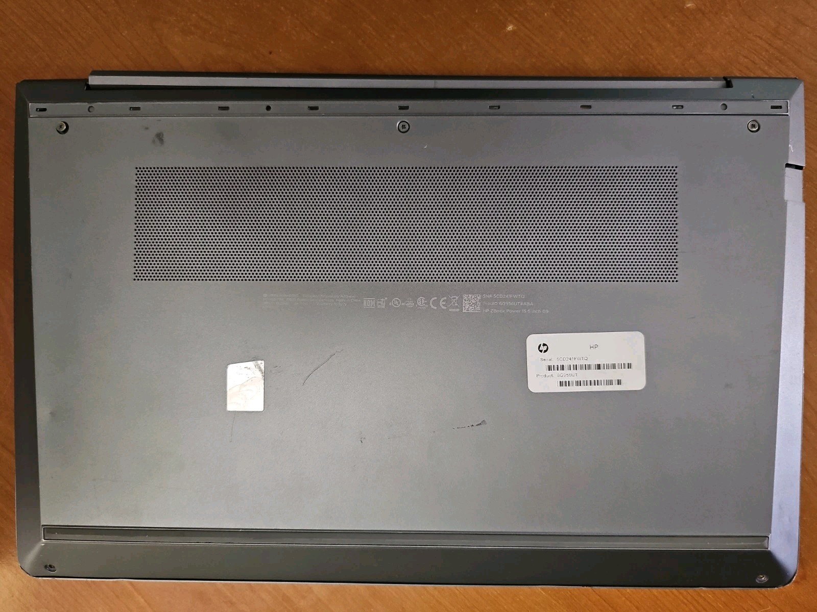 HP Zbook Power G9 i7-12800H@2.4GHz NO RAM 128 GB SSD RTX A2000 8GB – READ!