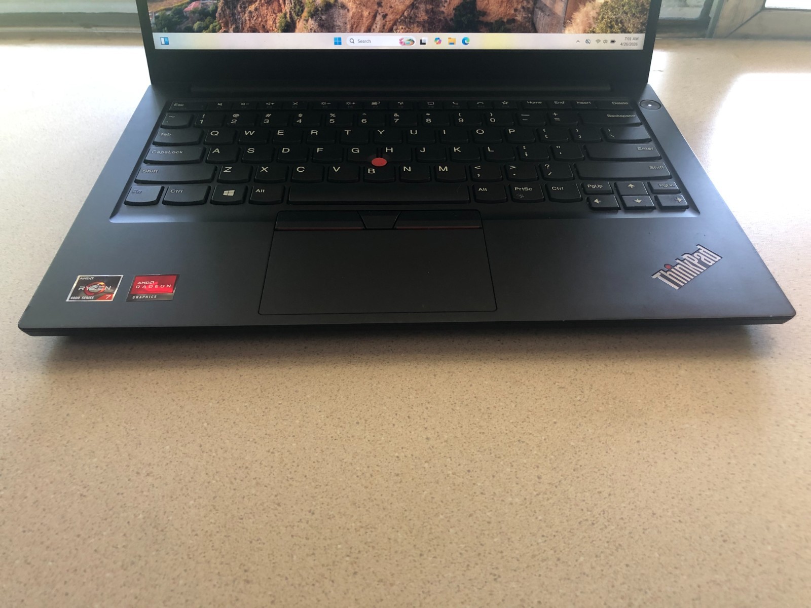 Lenovo E14, G 2, AMD 7 4700U, Windows 11 Pro, 1TB, 24GB Ram, MS Office