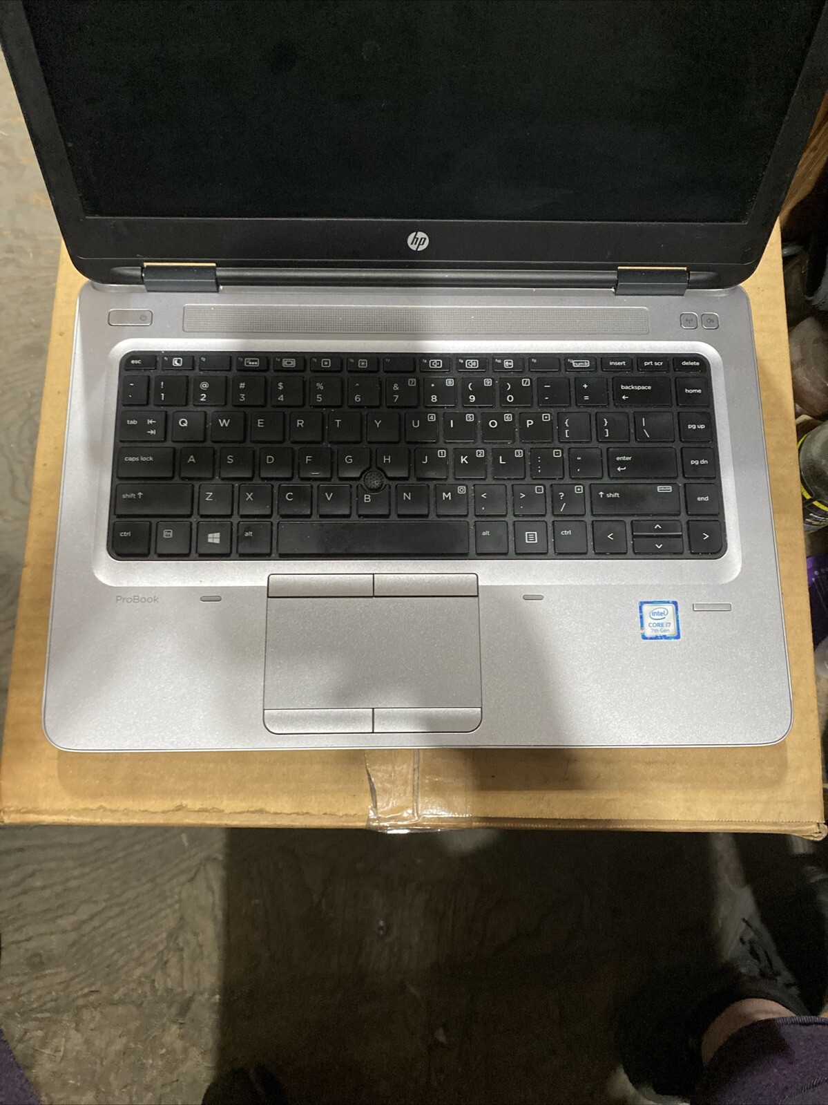 HP PROBOOK 640 G3 INTEL CORE i7-7600U 2.80GHZ 16GB RAM **BIOS L0CKED /NO BATTERY