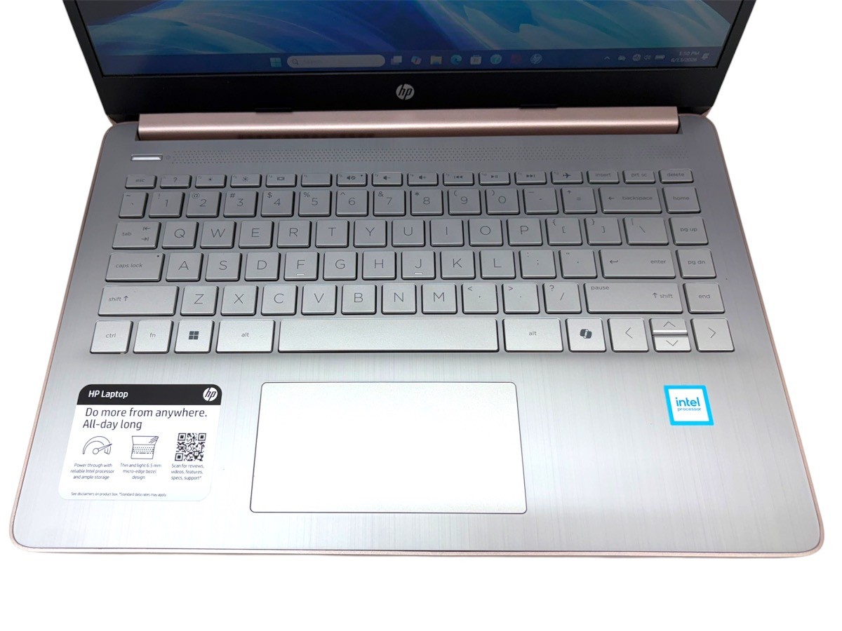 HP PINK LAPTOP 8GB 128GB SSD W/ CHARGER 14-DQ6015DX (CMP126499)