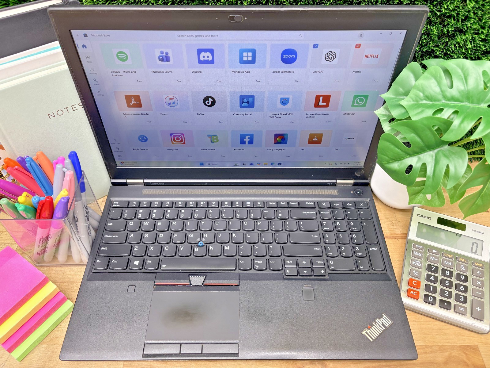 Lenovo Thinkpad P51 Intel i7-7750H 2.60GHz 32GB RAM 512GB SSD Windows 11 Pro BL*