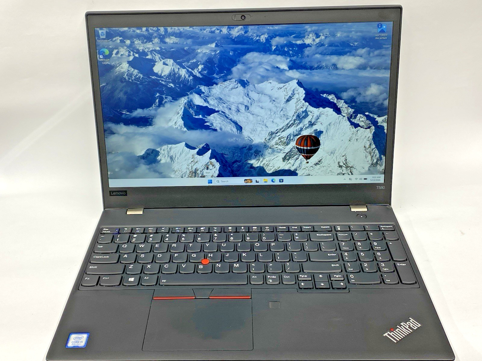 Lenovo T580 Grade C Non-Touch FHD i5-8250U 8GB 128SSD W11P – READ