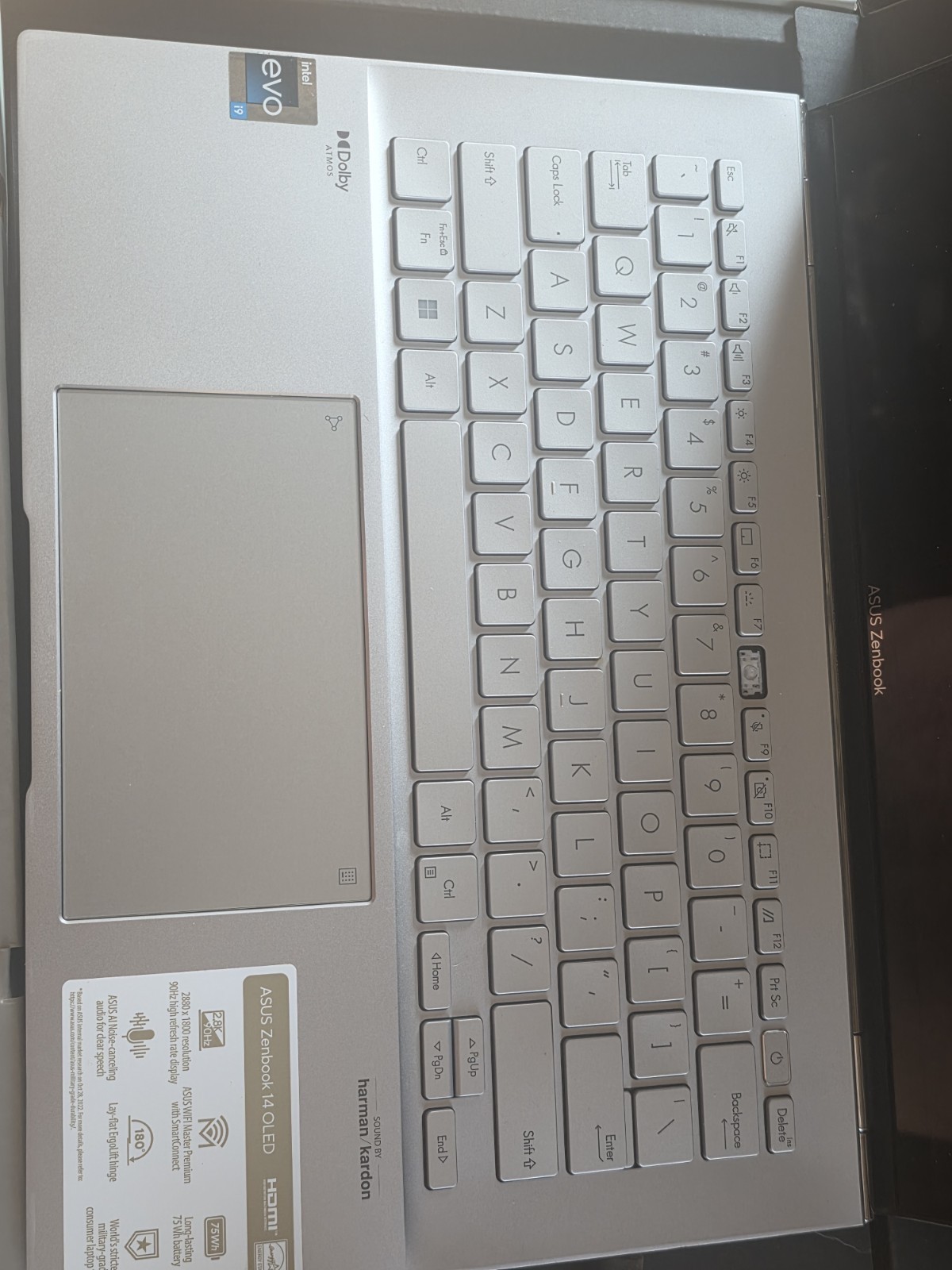 ASUS Zenbook 14 UX3402V Laptop 1TB Hard Drive, 16GB RAM, Intel I9 13900H Pow