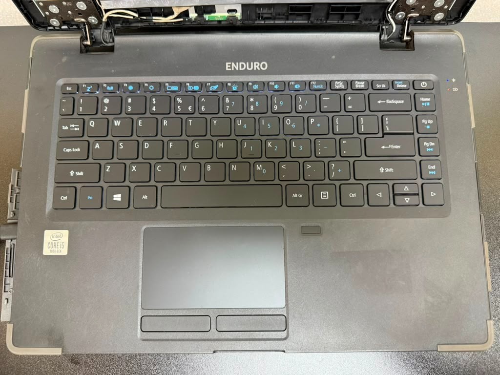 Acer Enduro N3 Rugged 14″ i5 10th Gen No RAM-SSD BIOS LOCKED Missing Bezel Parts