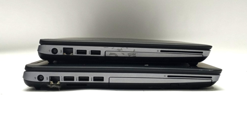 Lot of 2 HP ProBook 640&650 G1 i5-4210M@2.60GHz 8GB RAM NO HDD/NO OS WH741!
