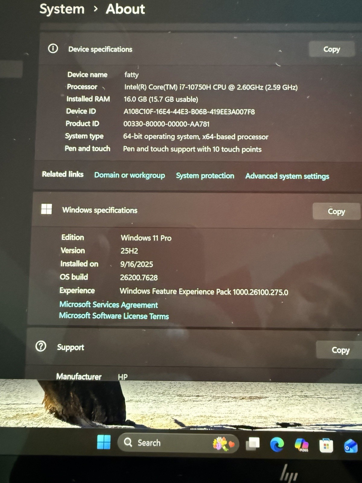 HP Spectre x360 (512GB SSD, intel Core i7-11390H 3.40GHz, 16GB,) Laptop – Black