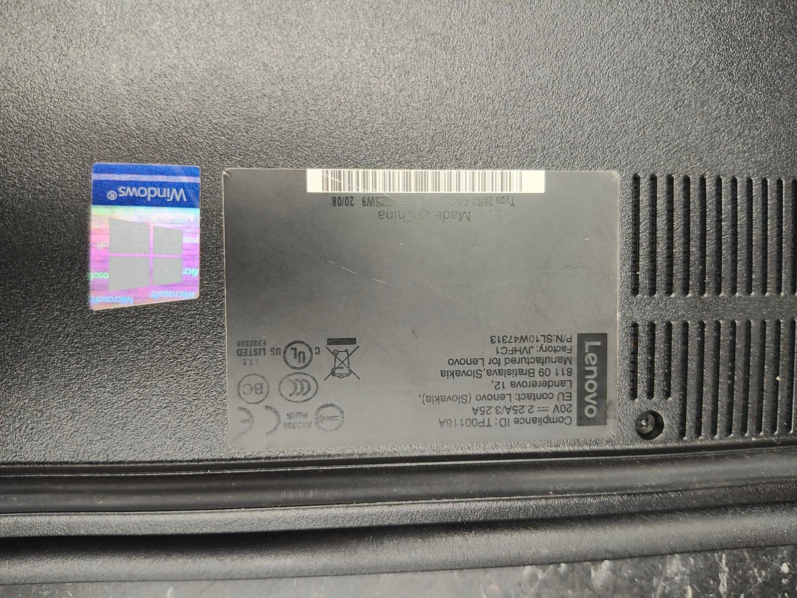 14″ Lenovo ThinkPad E14 Core i5-10210U @ 2.10GHz, 8GB RAM no ssd