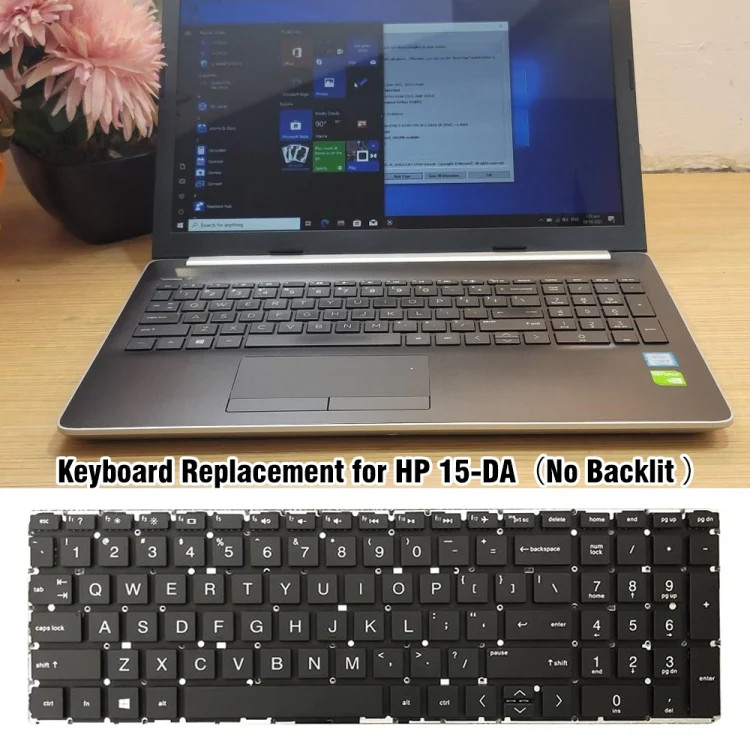 US Version Laptop Keyboard, For HP 15-DA?/ 15-DB, For HP Probook 4540s / 4545s,