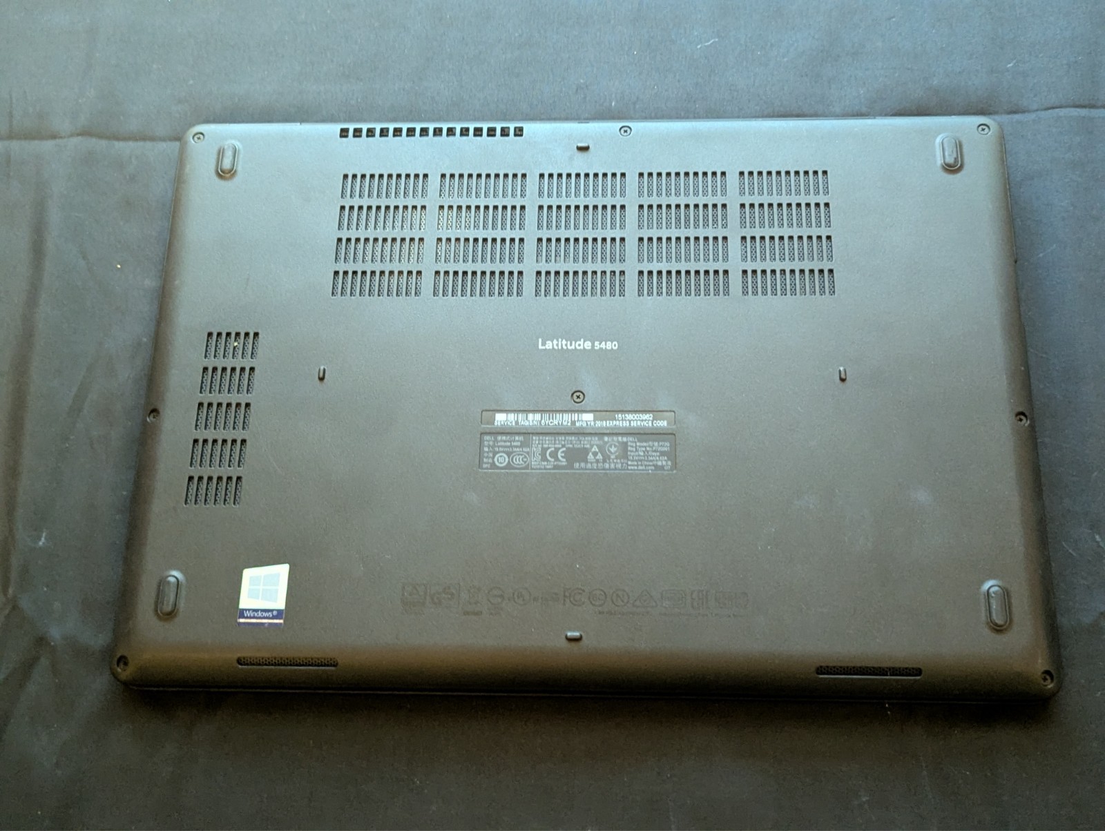 Dell Laptop – Latitude 5480 – i7-7820HQ 16GB 512GB SSD 930MX Touch Win10 Pro