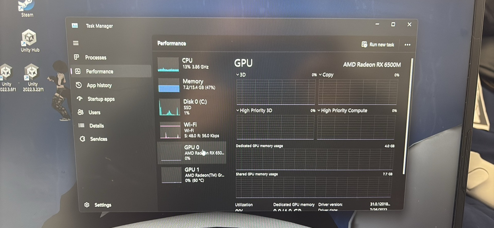 MSI Thin GF63 12UCX-898US 15.6” (1TB SSD Intel Core i5-12450H 3.2GHz 8GB…