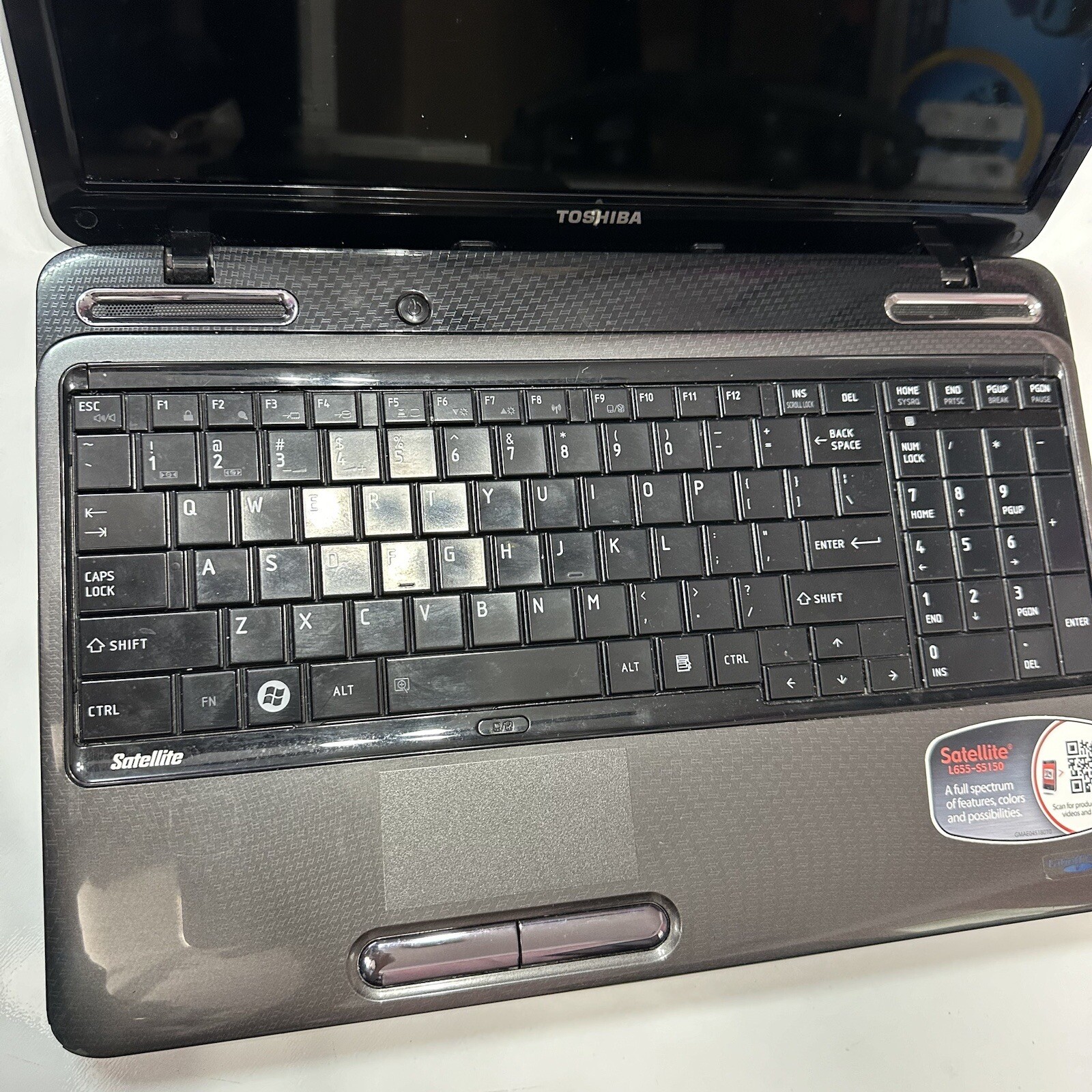 TOSHIBA Satellite L655 Model PSK2CU Laptop PARTS ONLY