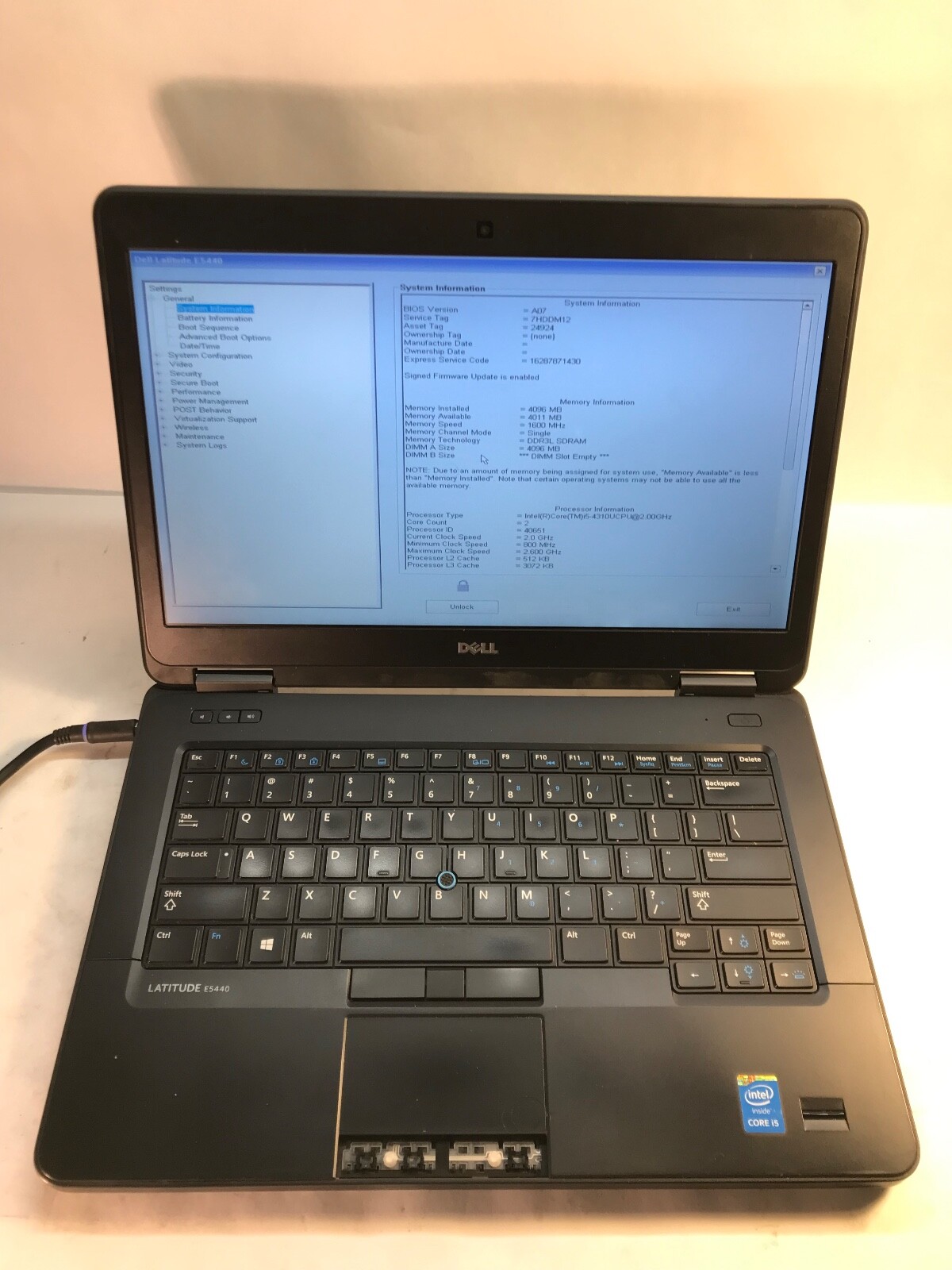 Dell Latitude E5440 14″ Intel Core i5-4310U 2.0GHz- Missing LEFT&RIGHT CLICK- MZ