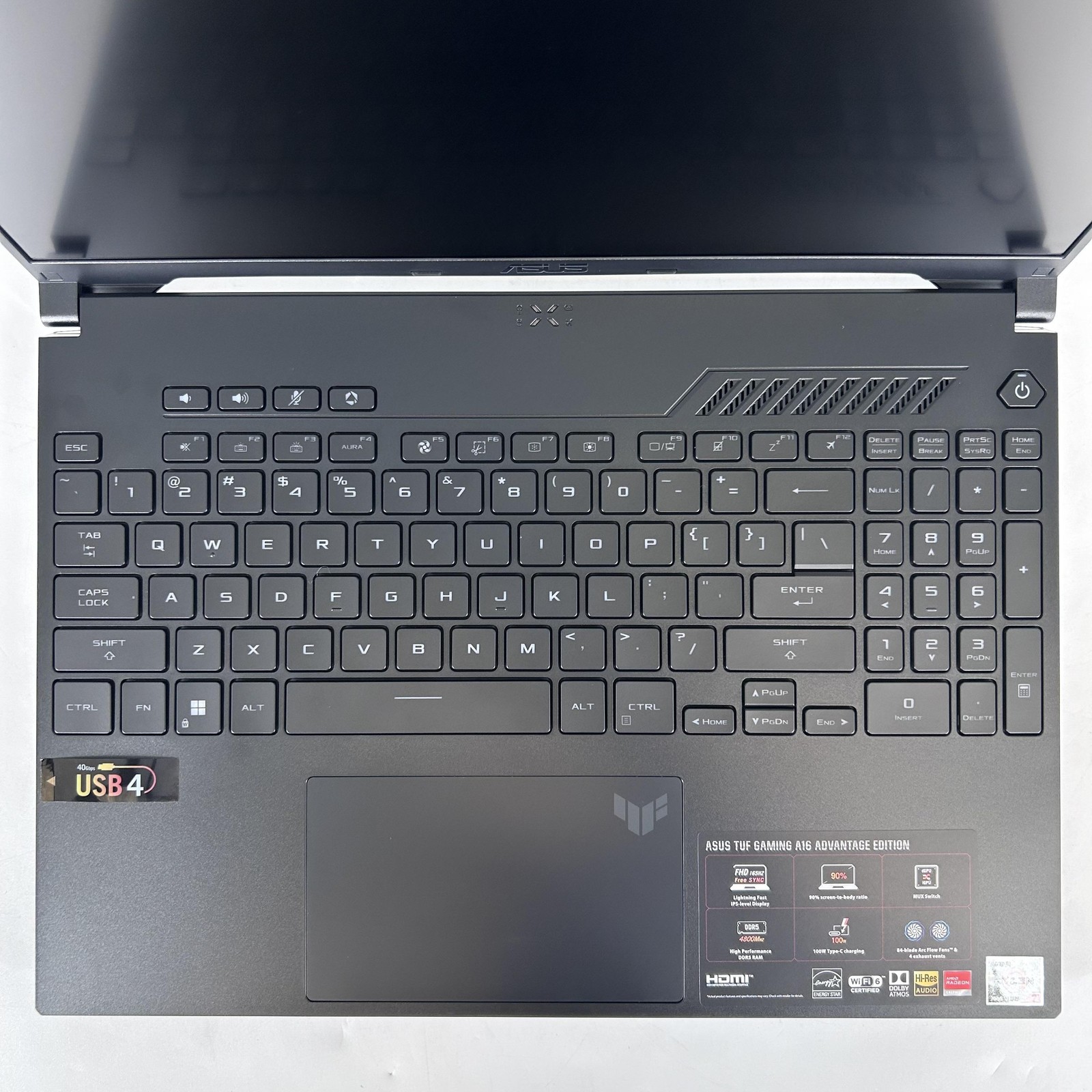 Asus TUF A16 16 FHD+ 3.2GHz Ryzen 7 7735HS 16GB 512GB SSD AMD RX 7700S Excellent