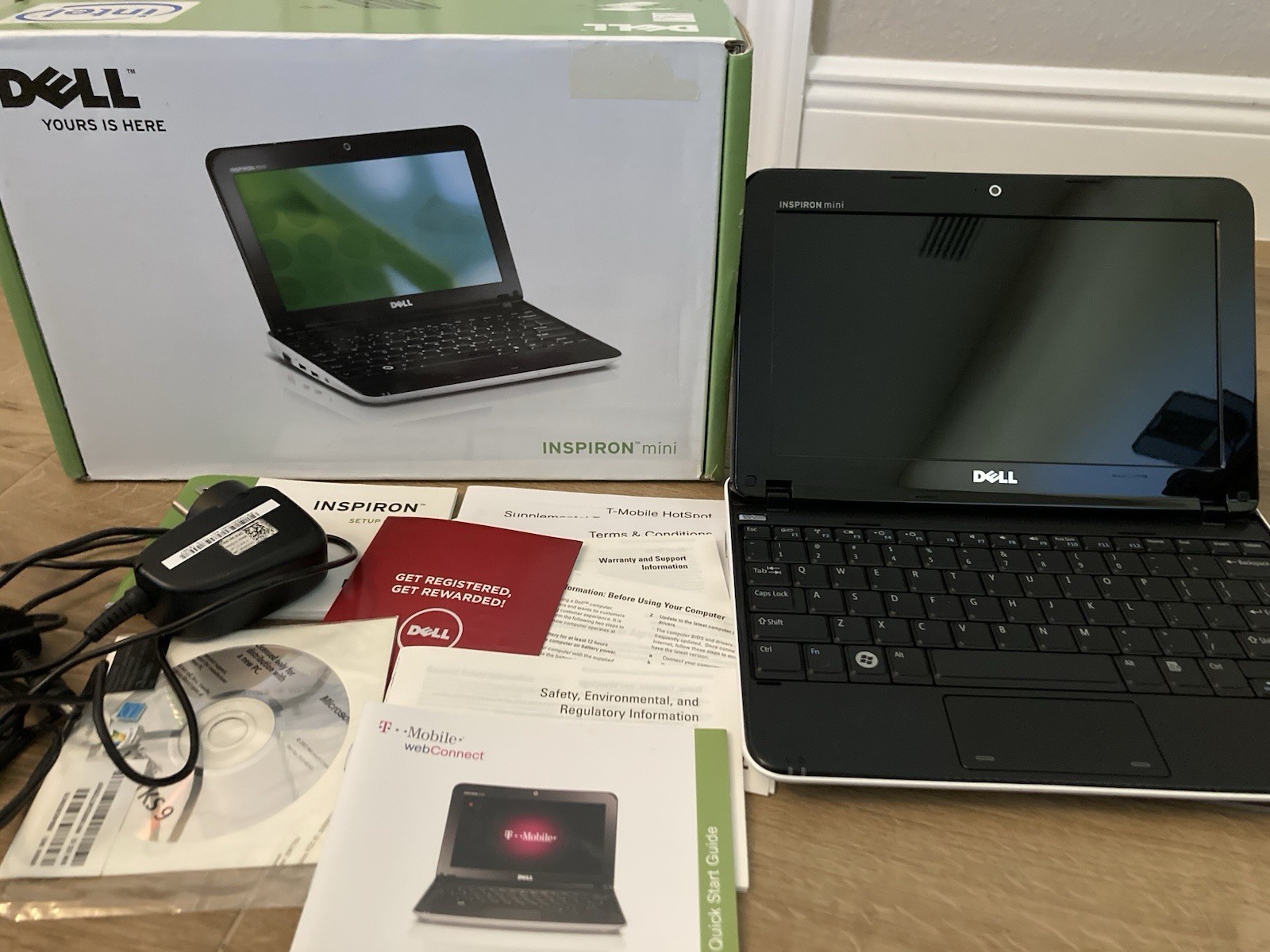 Dell Inspiron Mini 1012 Atom N450 2GB 10.1” Netbook New SSD Complete CIB Tested
