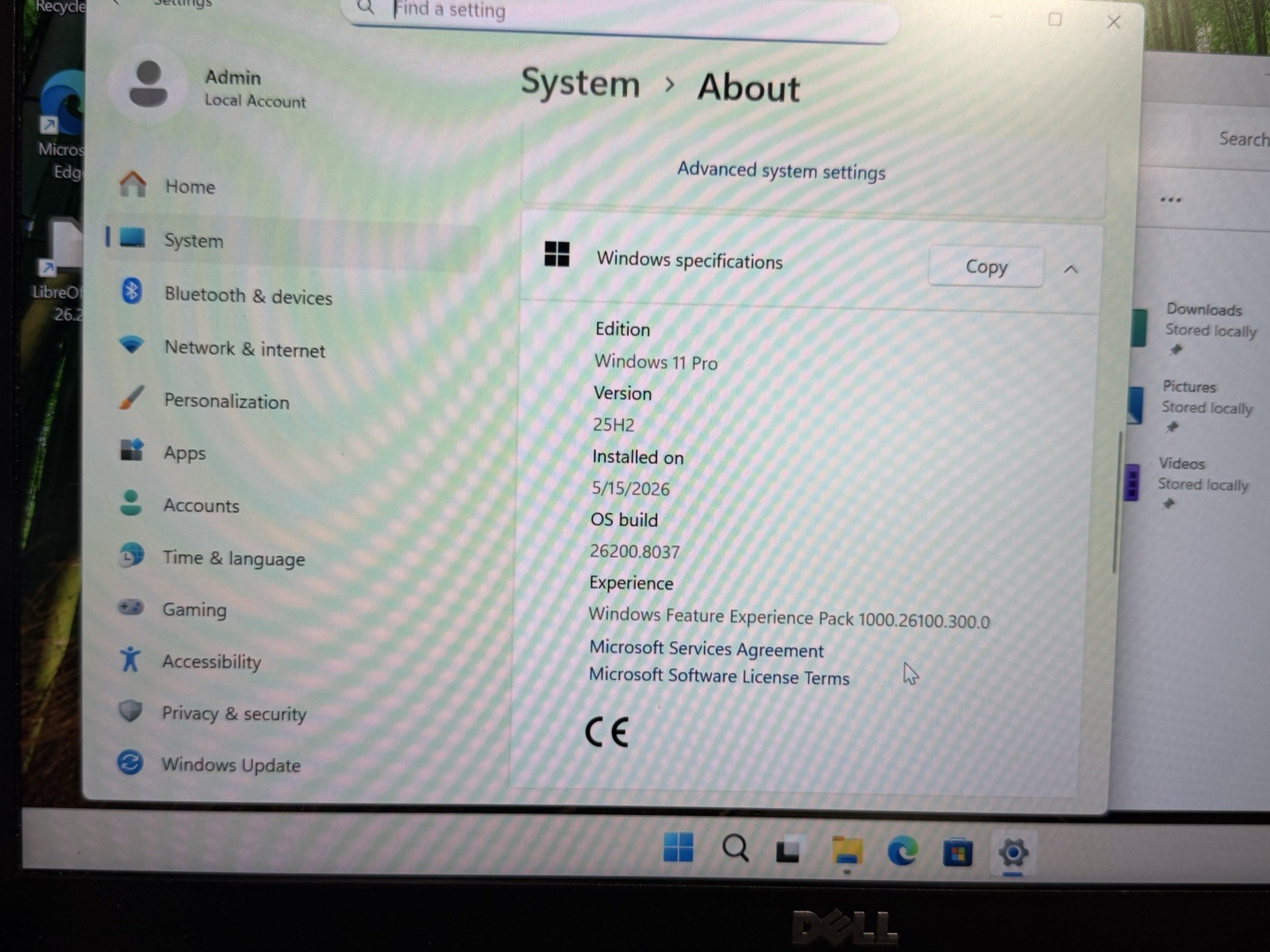 Dell Latitude 7480 i7-7600U 8GB RAM 256GB SSD 14” Win 11 Pro + LibreOffice