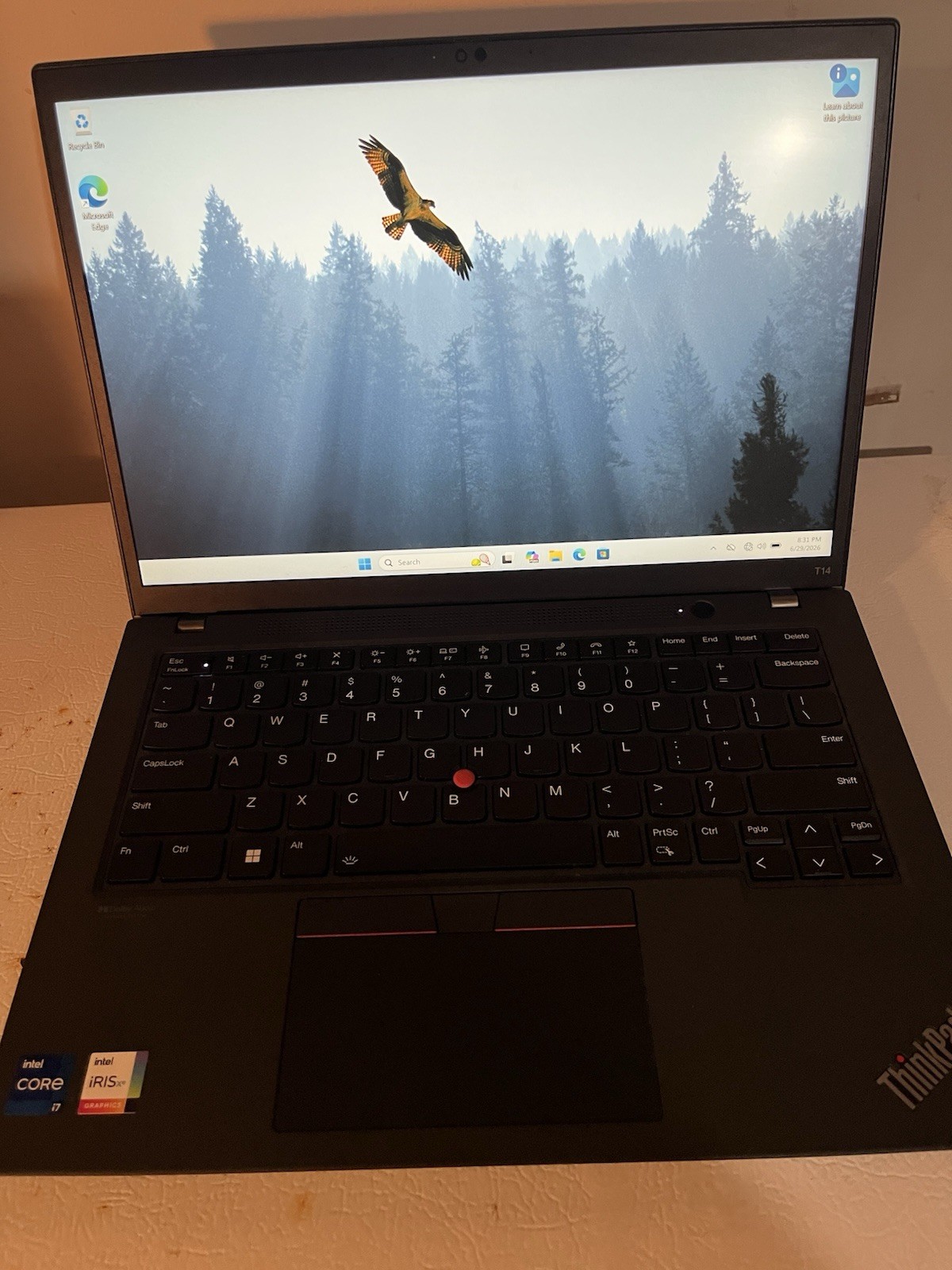 LENOVO ThinkPad T14 Gen 3 14″ WUXGA i7-1260P 2.1GHz Intel Iris Xe 16GB 500GB