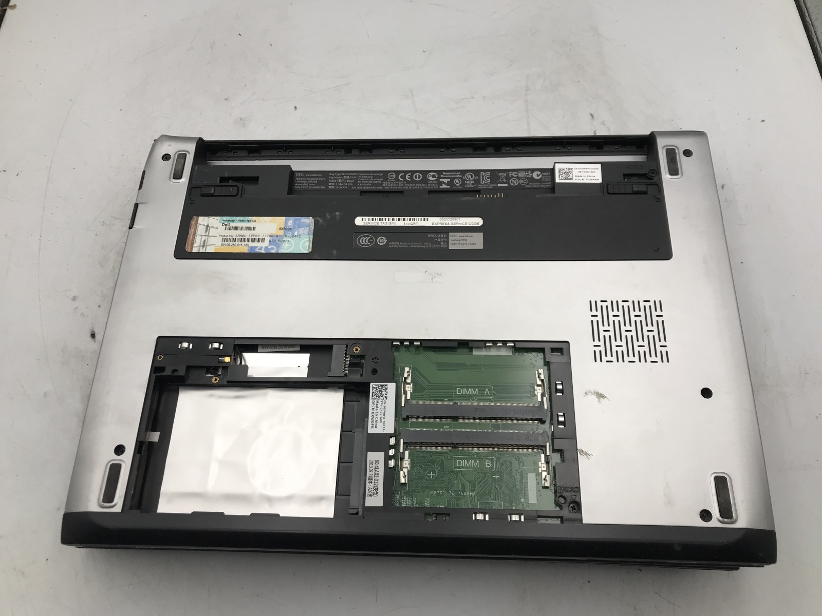 DELL LATITUDE 3330 -LOT OF 2- FOR PARTS/REPAIR – INTEL CELERON – 4GB/NO RAM – BB