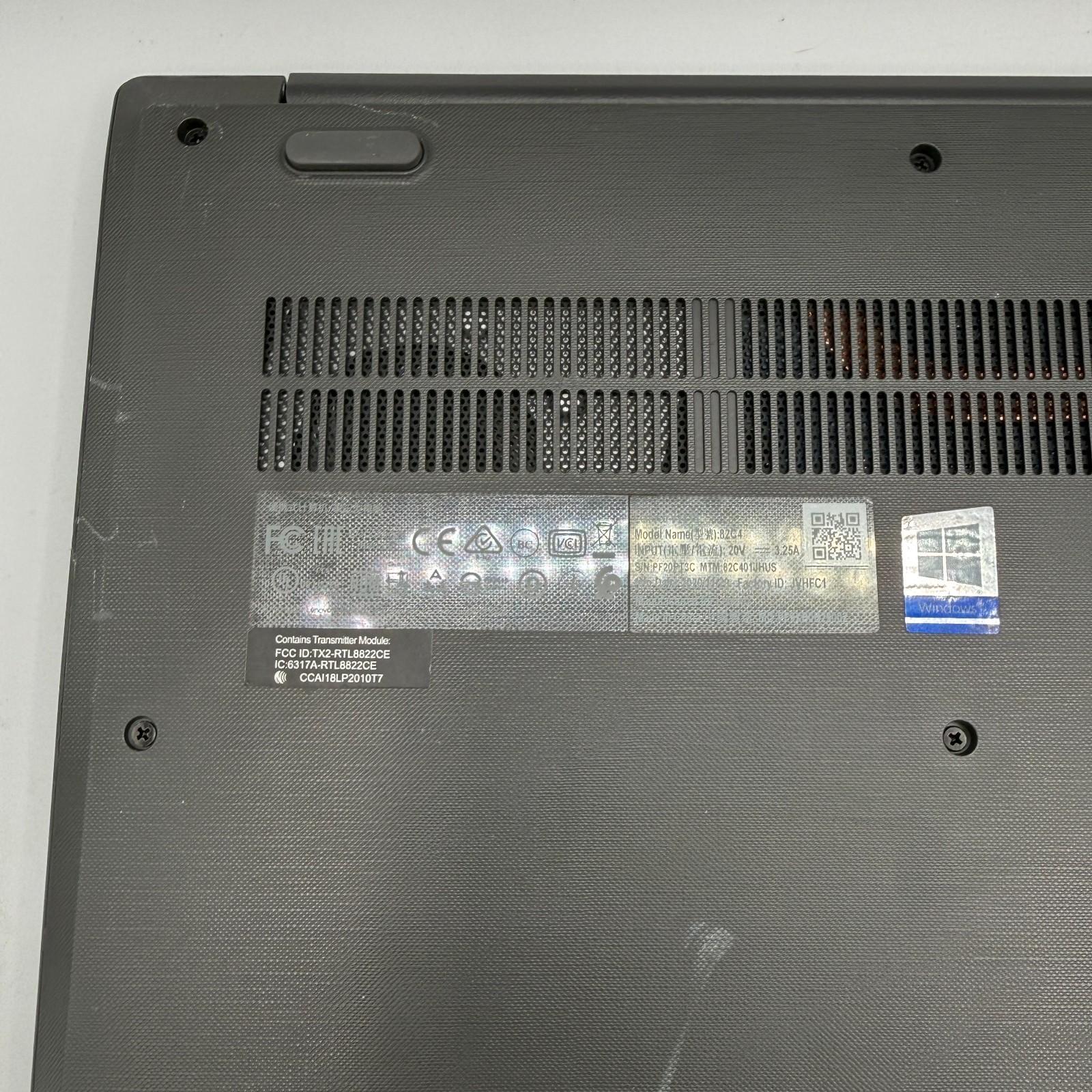 Lenovo V14-IIL 14″ i5-1035G1 8GB RAM 256GB SSD Win 11 Pro Laptop Battery 94%