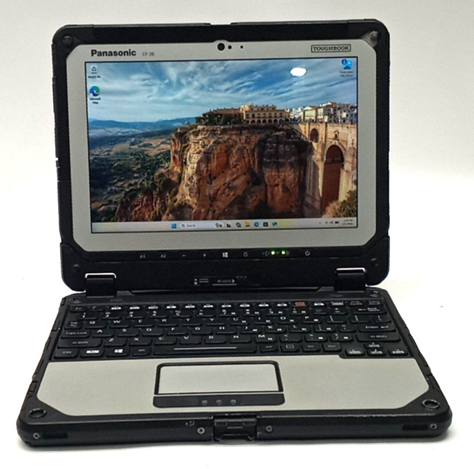 Panasonic ToughBook CF-20 m5-6Y57@1.10GHZ 8GB RAM 256GB M.2 WIN 11 Pro WH444*!