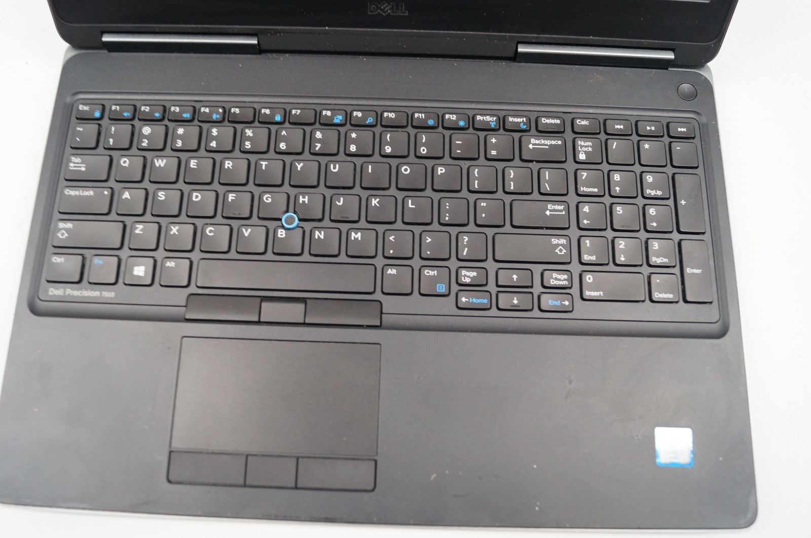 LOT (2) Dell P53F Notebook Laptops 7510 15.6” No Battery or Cover READ PoR B142
