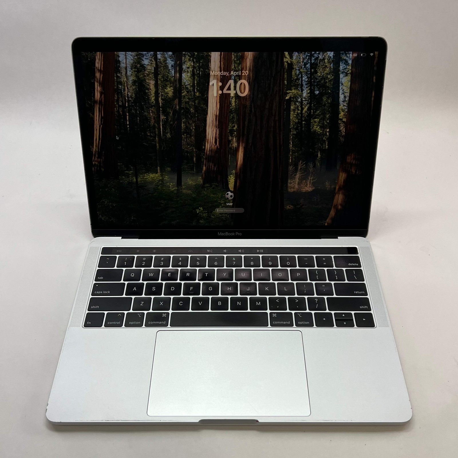 Broken 2018 Apple Macbook Pro Quad Core i5 8GB RAM 500GB A1989 Bad Battery