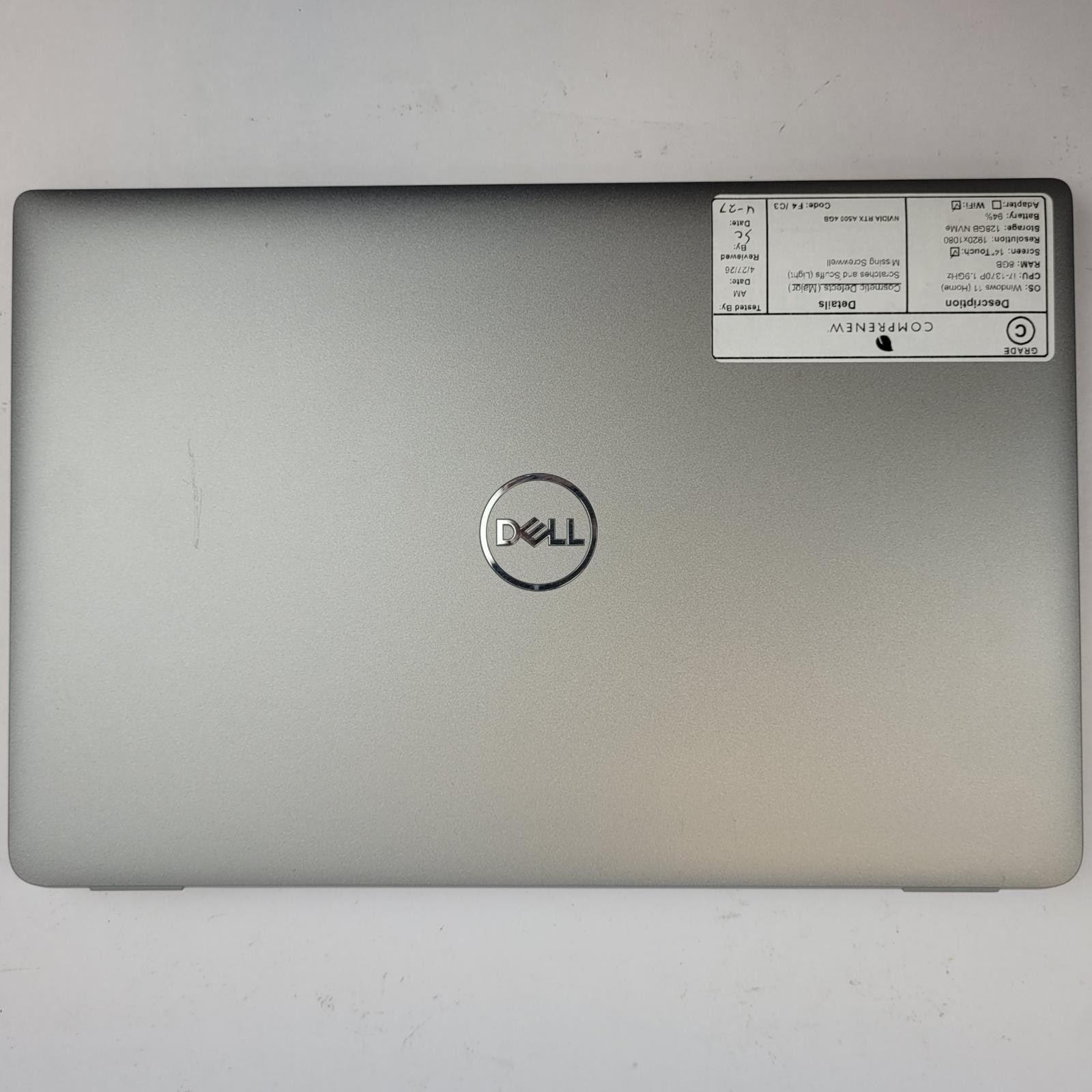 DELL PRECISION 3480 Windows 11 Home Core i7 1370P 8GB RAM 128GB NVME | Grade C