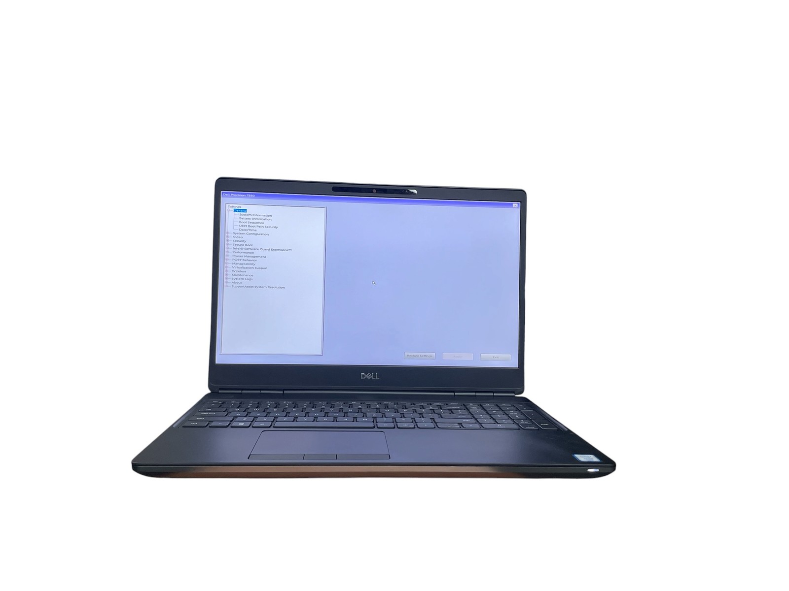 Dell Precision 7550 15″ – Xeon W-10855m – 32GB RAM – 1TB SSD – Grade D