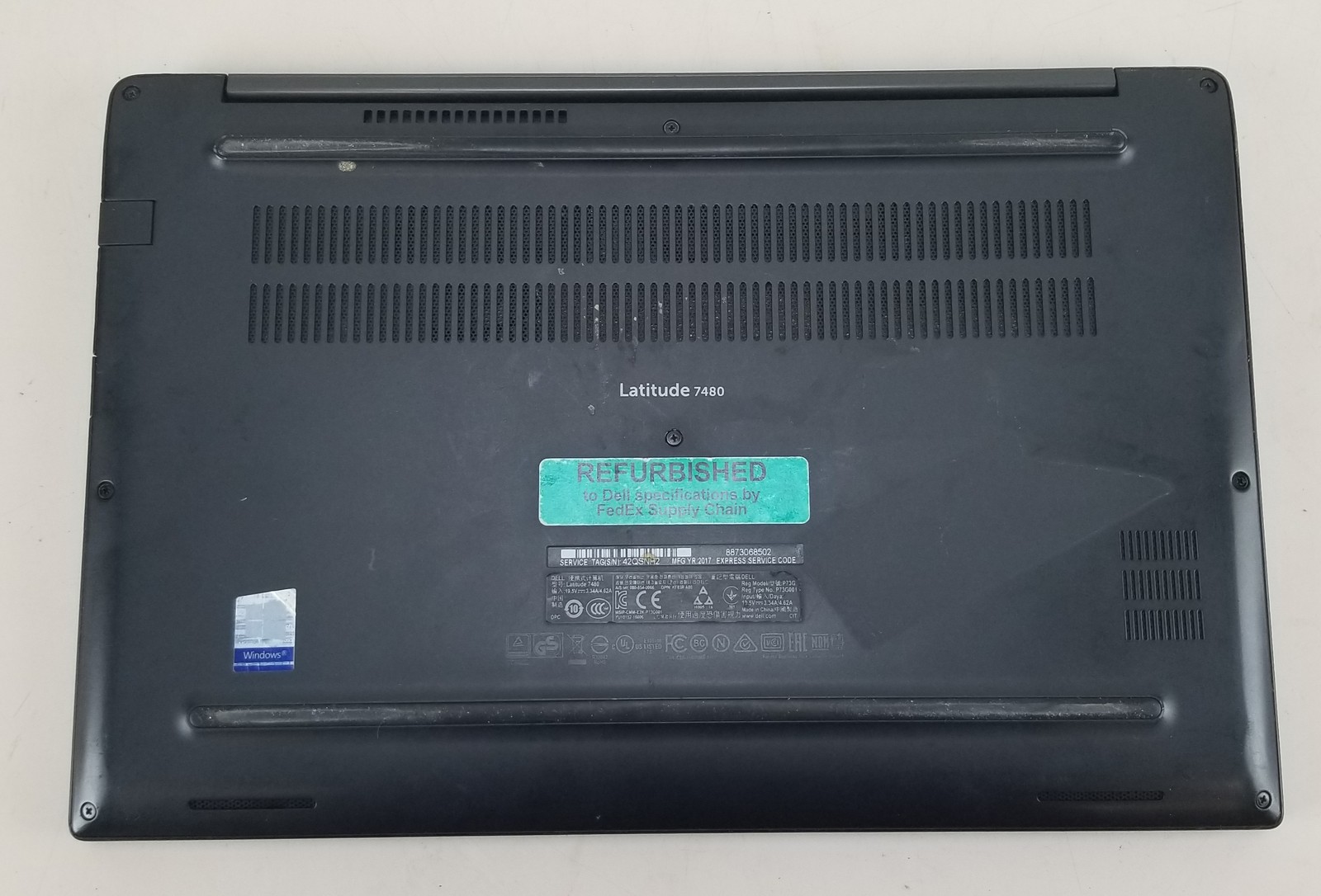 Dell Latitude 7480 i5-7300U @ 2.60GHz 8GB 128GB SSD WIN 11 PRO