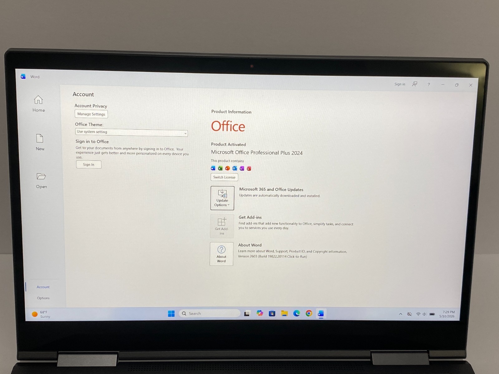 Lenovo ThinkPad X1 Yoga Gen5 2-in-1 Touch i7 10610U/1.8Ghz/16GB/1TB A++ Open Box