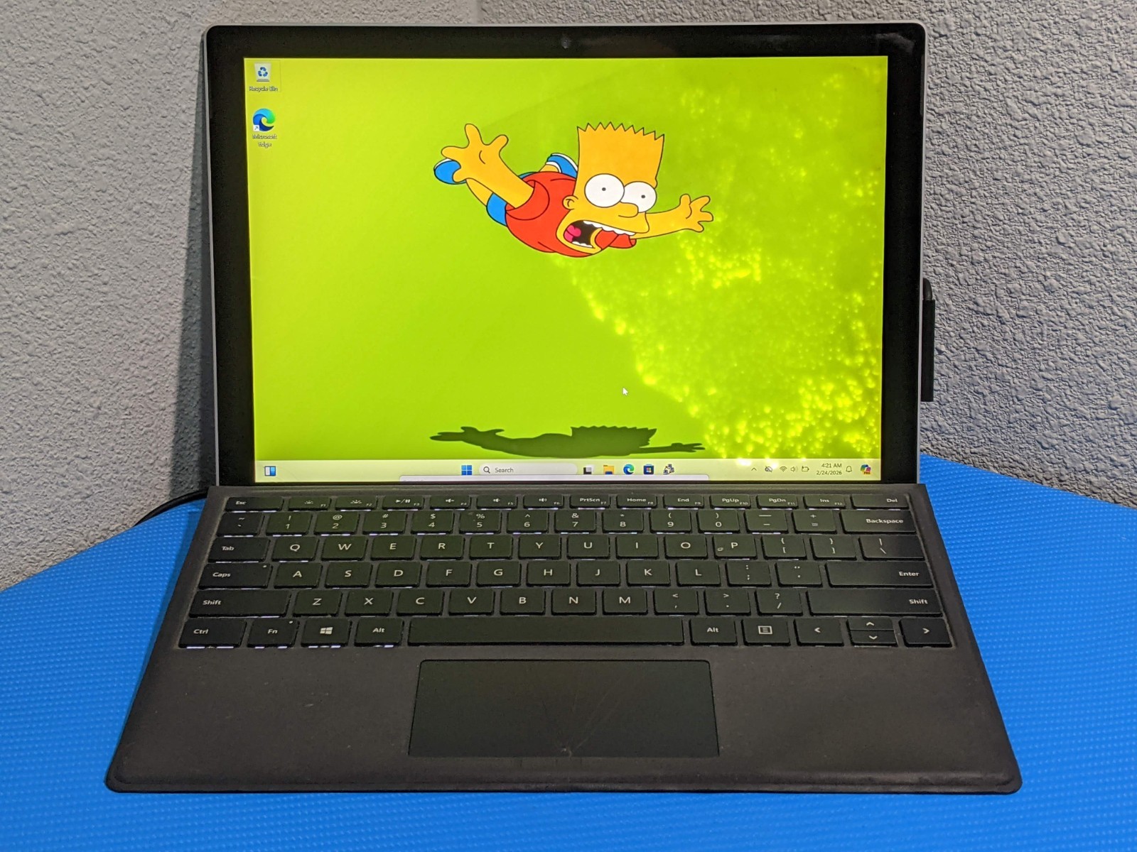 MS Surface Pro 6 1796 12.3″ 2736×1824 TOUCH i7-8650U 1.9GHz 8GB 256GB SSD AS-IS