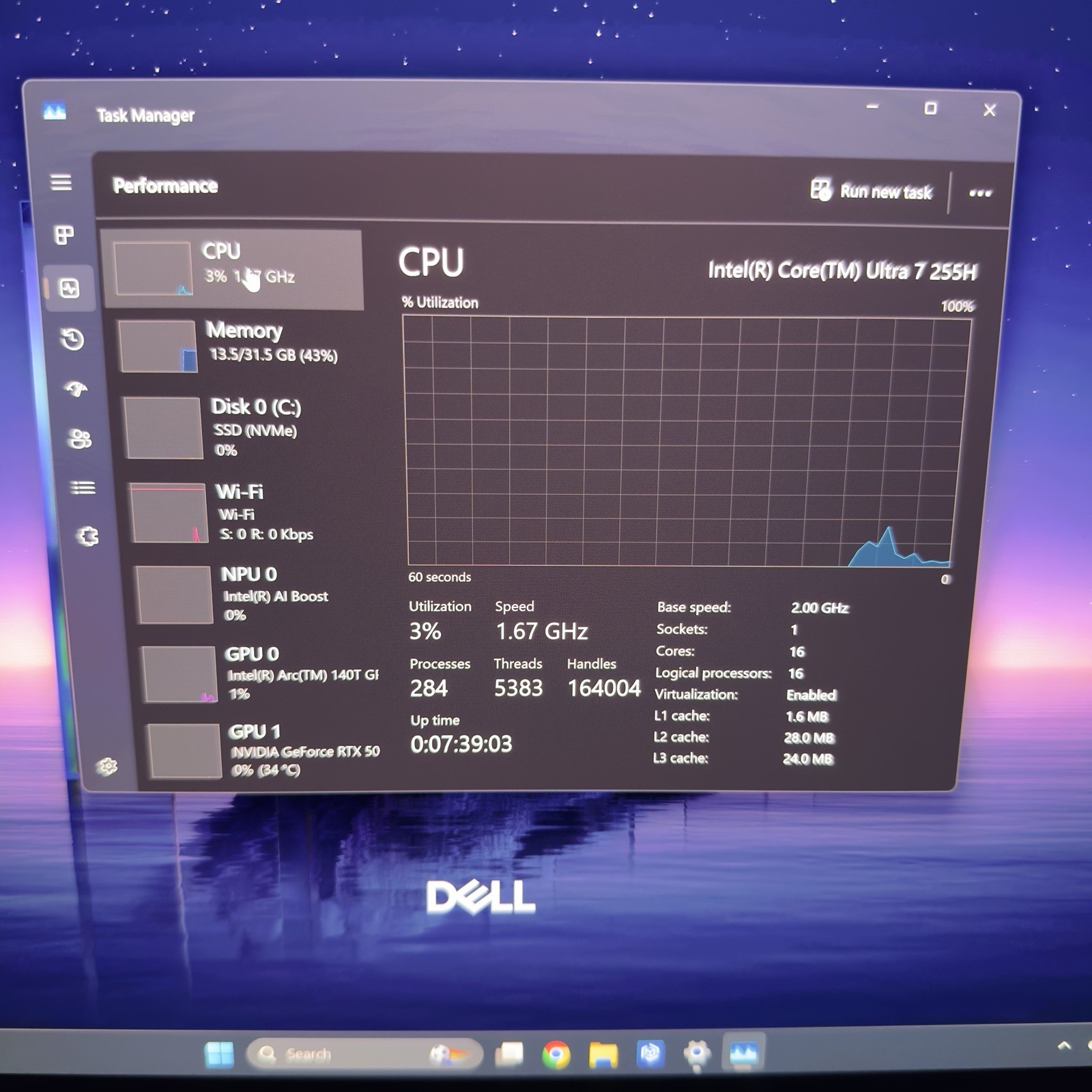 Dell Premium XPS 16 (ULTRA 7 255H 32GB RAM 1TB NVIDIA 5050) 120HZ 4k OLED