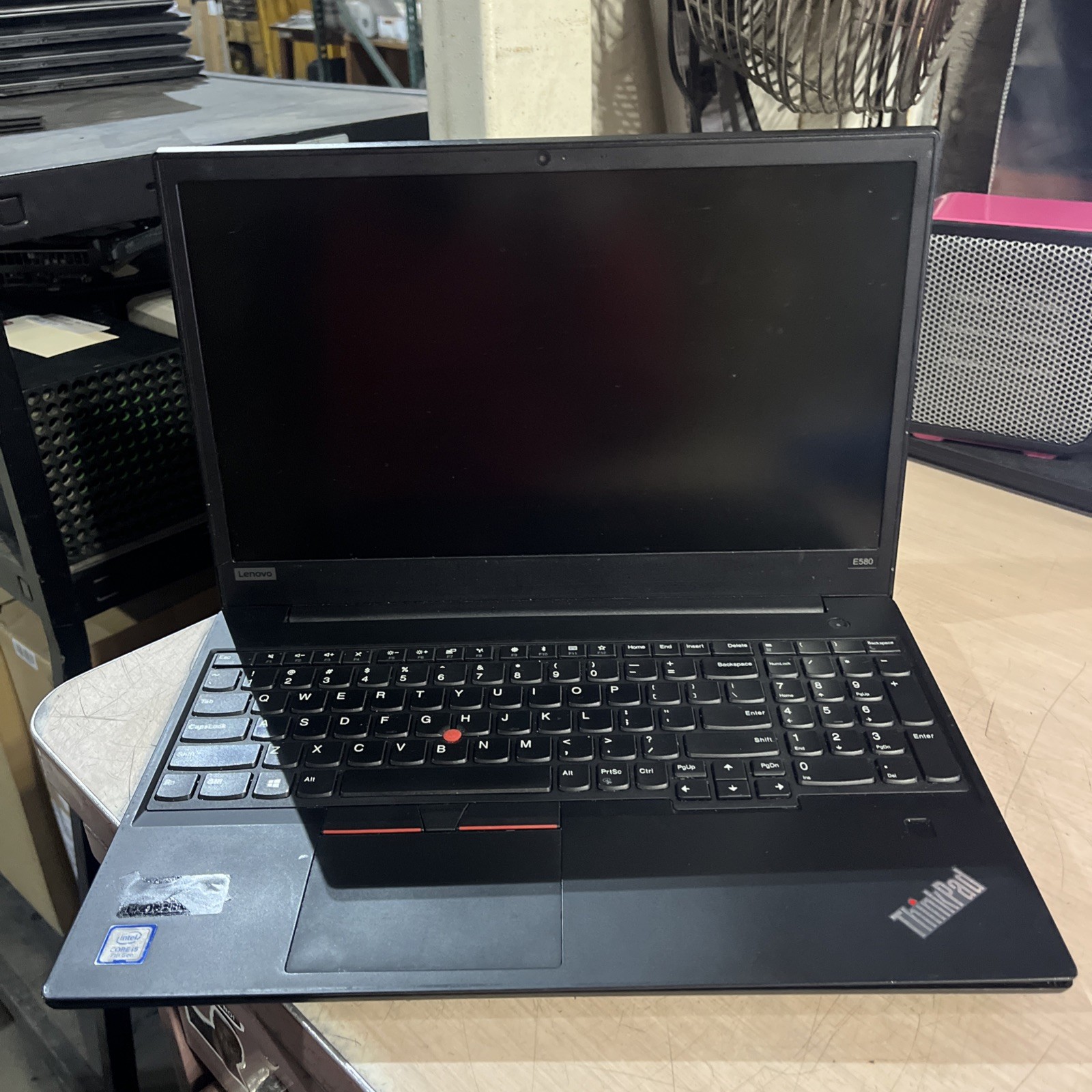 LENOVO THINKPAD E580 INTEL CORE I5-7200U 2.50GHZ 8GB RAM NO HD