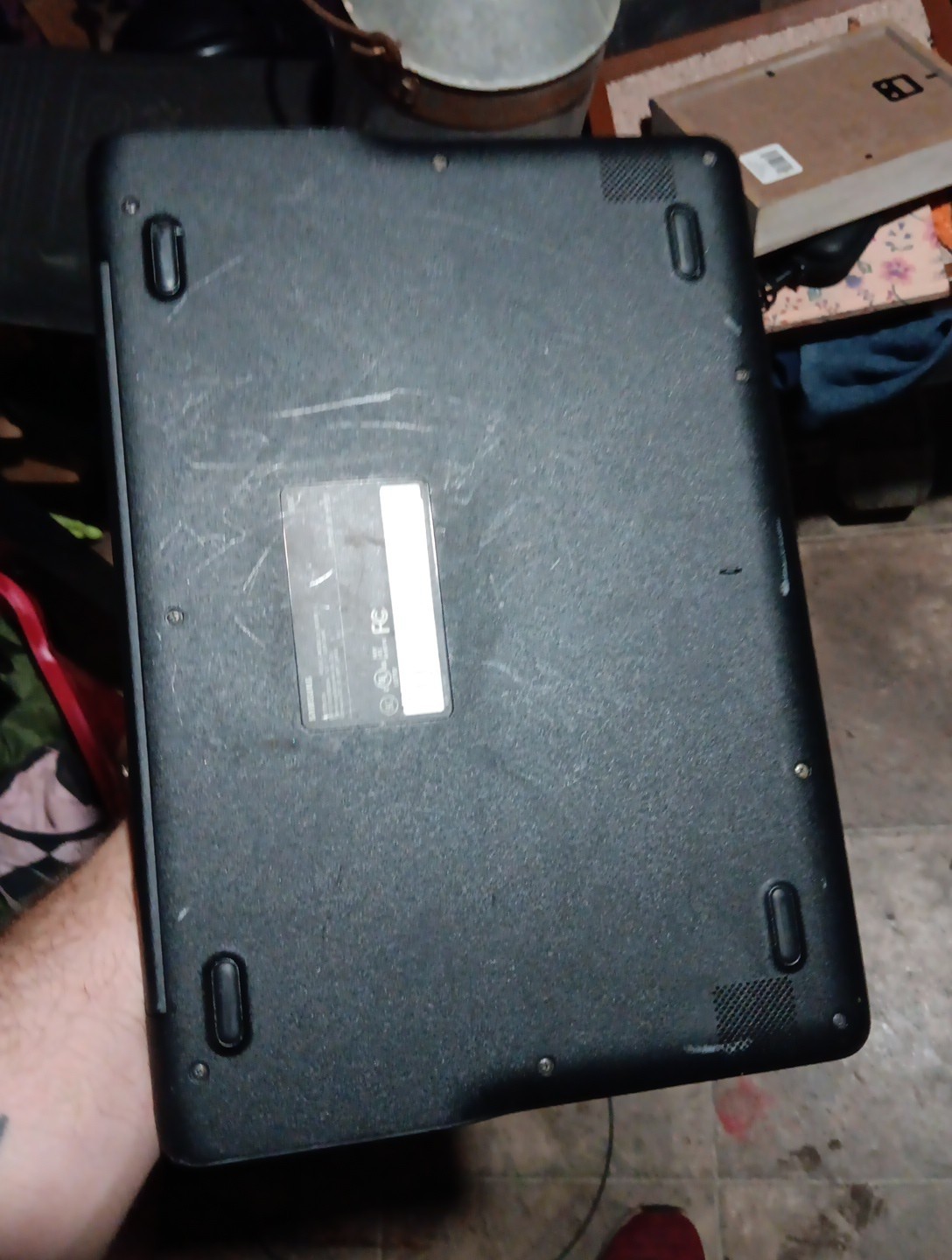 Samsung Chromebook 3 XE500C13 11.6 in. (For Parts/Cracked Screen) Untested