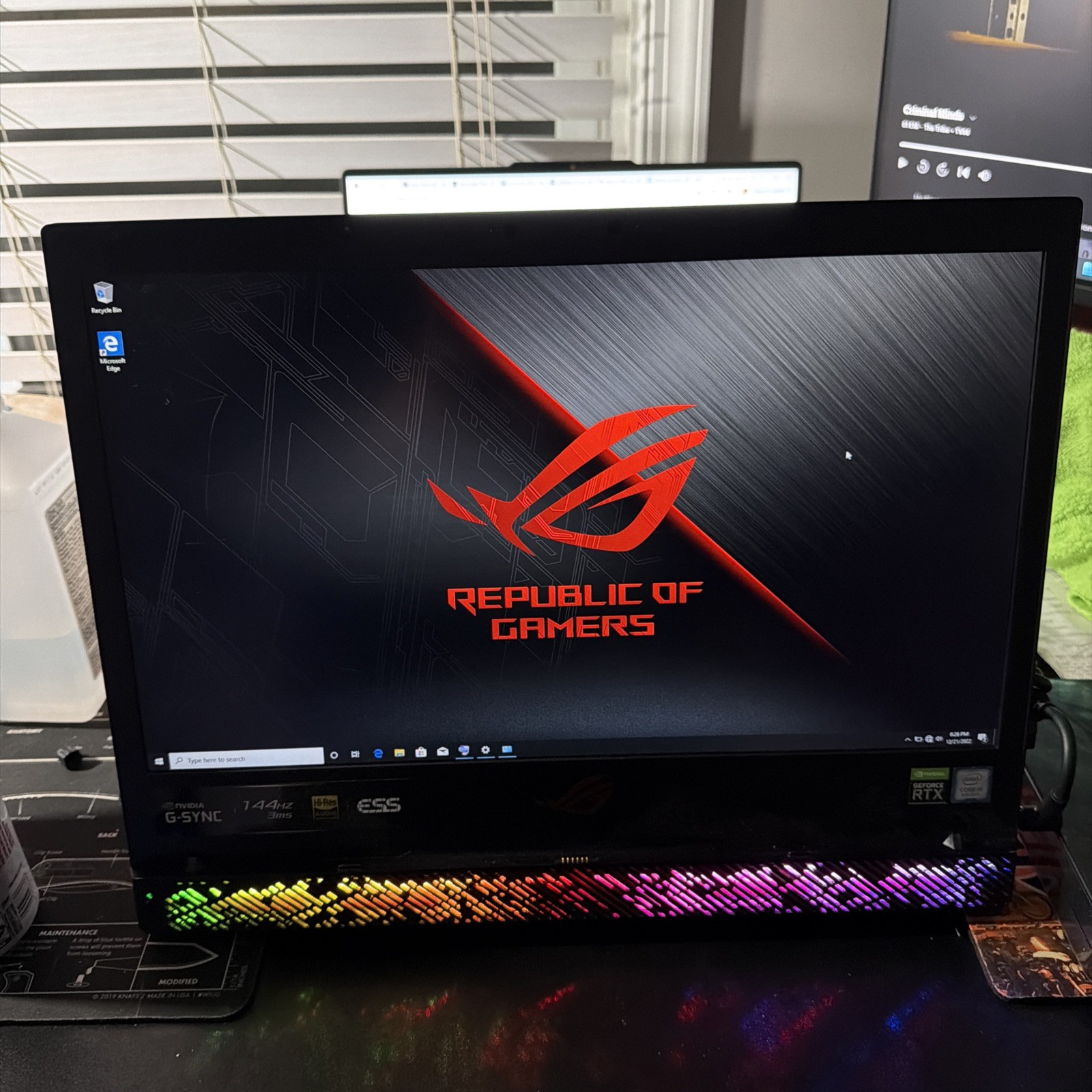 ASUS ROG Mothership GX700S – SUPER RARE Tested & Working No Keyboard