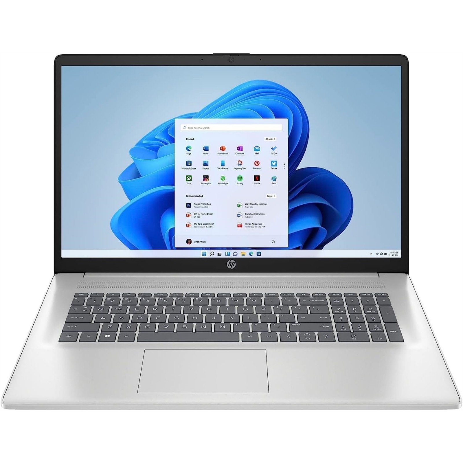 HP 17-CN0003DX 17.3″ 16GB 256GB, Silver
