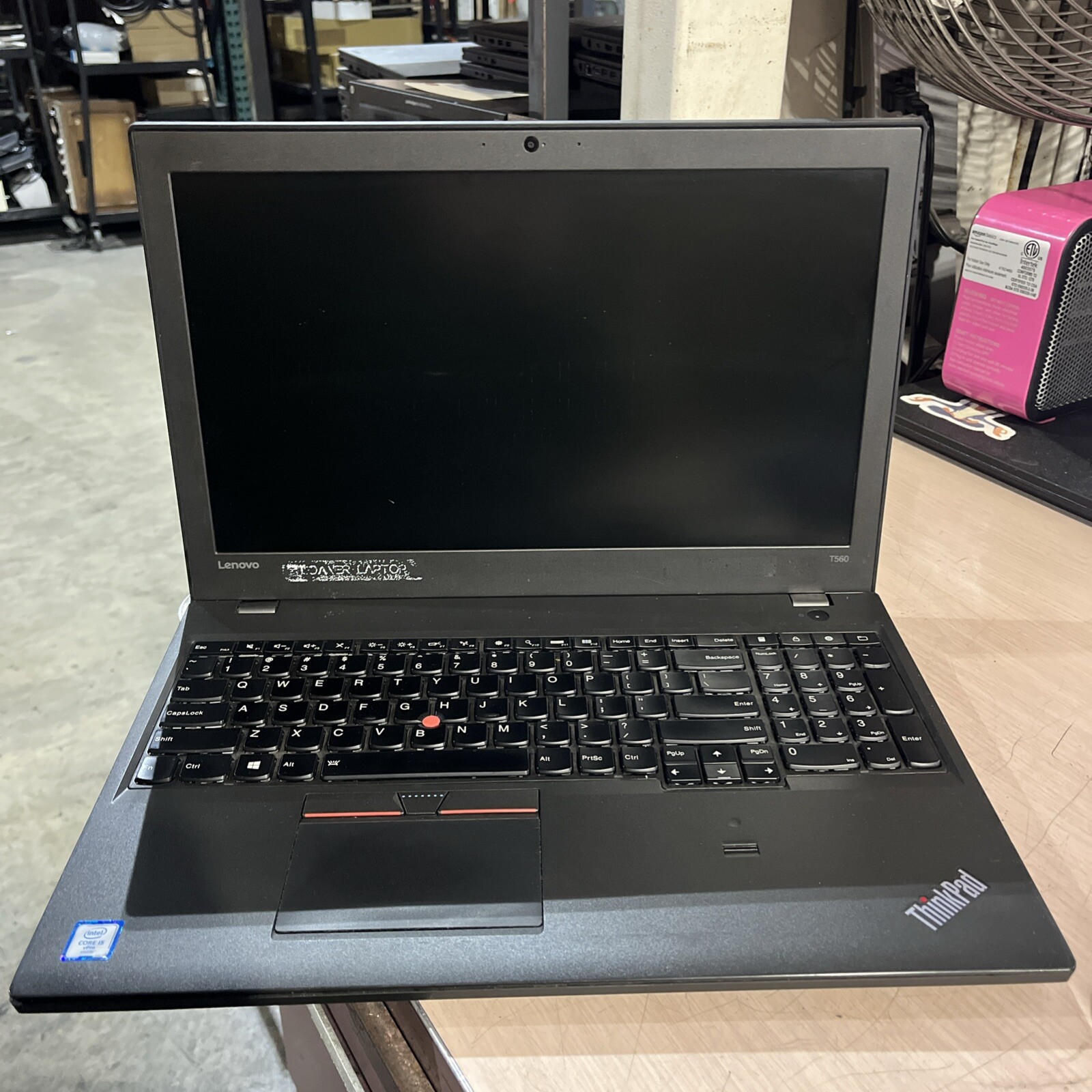 LENOVO THINKPAD T560 INTEL CORE I5-6300U 2.40GHZ 4GB RAM NO HD
