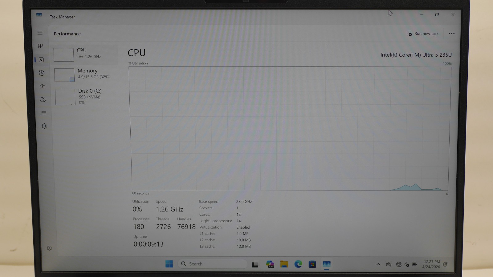 Dell Pro 14 Plus PB14250 14″ 512GB 2GHz 16GB RAM Intel Core Ultra 5 Touchscreen