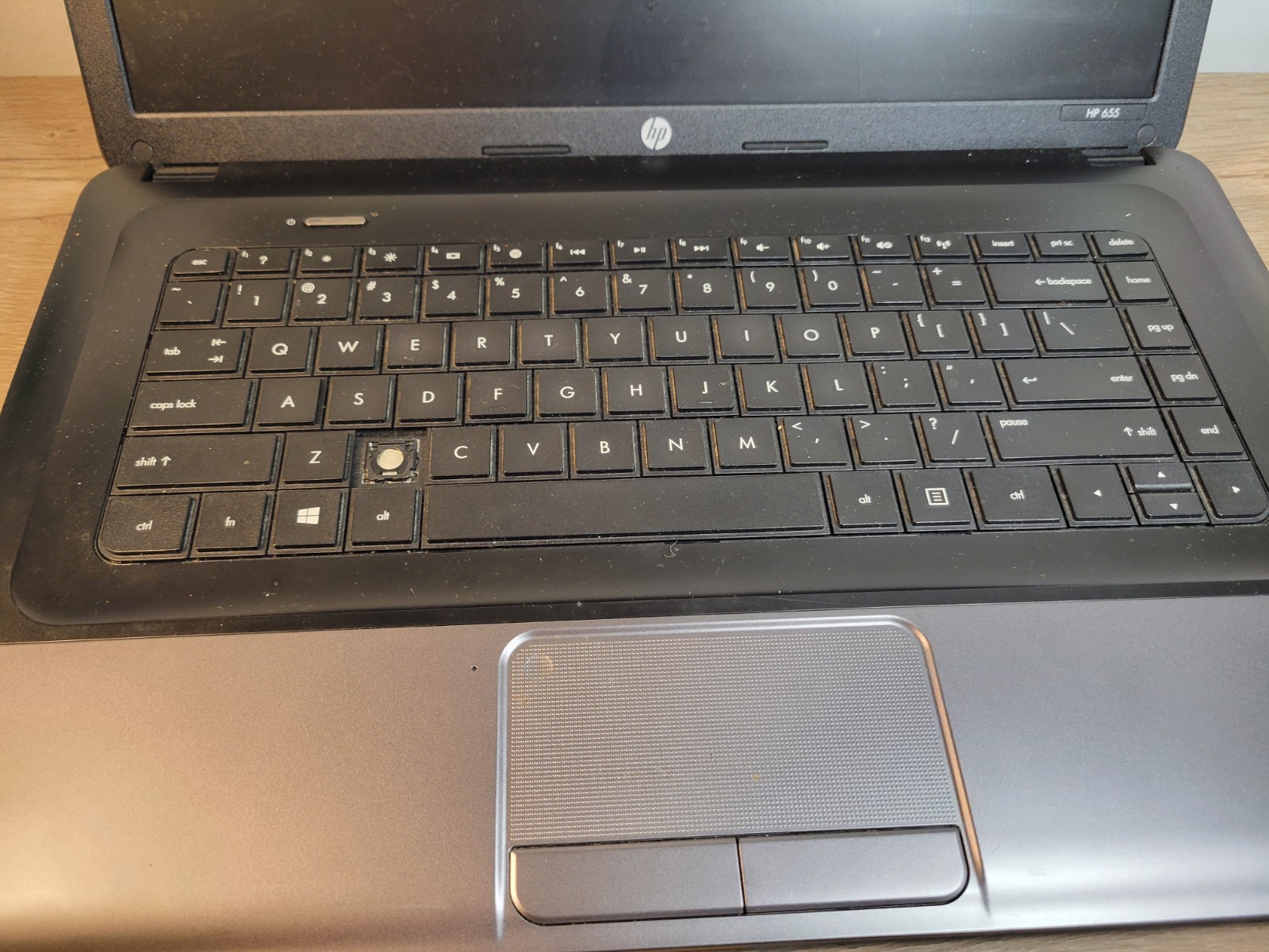 hp 655 E1 Vision black Laptop With Cover