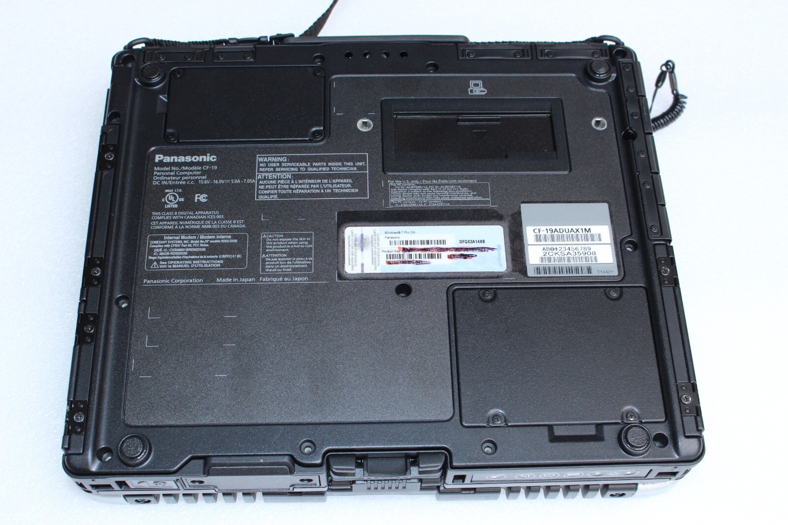 Panasonic Toughbook CF-19 MK-5 Core i5-2520M 16GB/ 512GB SSD/ Win10 PRO64/0-HR