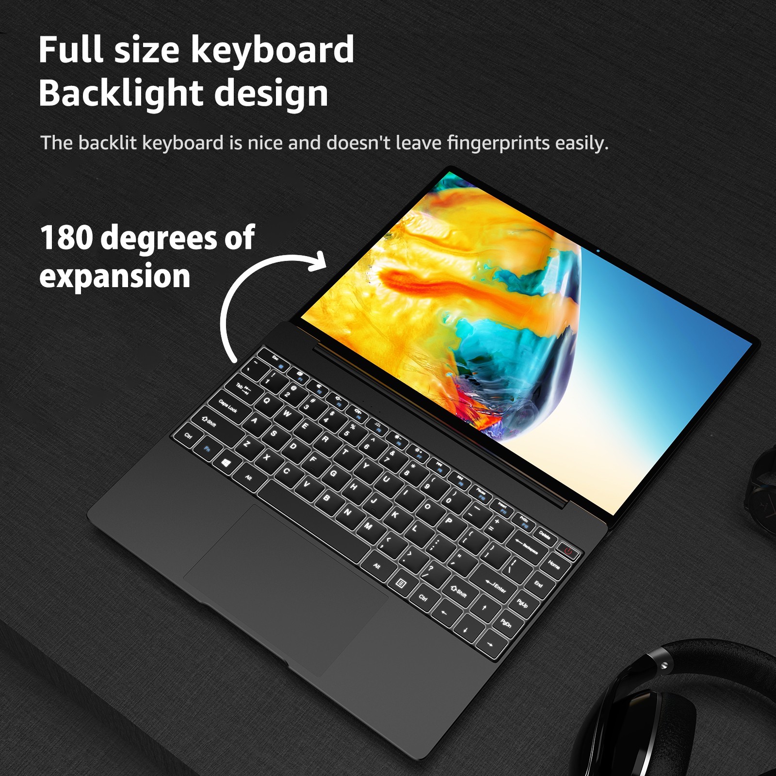 CHUWI GemiBook Pro 14.1″ Laptop Windows 11 Intel N5100 8+256GB Backlit Notebook