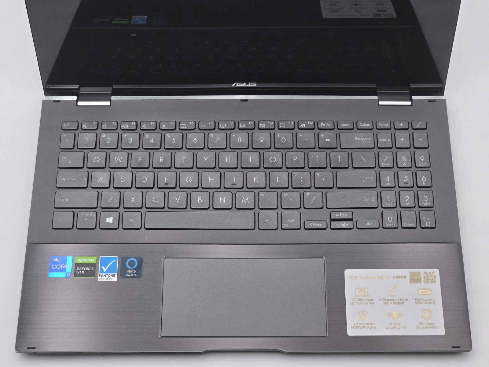 ASUS ZenBook Flip 15 UX564EH 2-in-1 i7-1165G7 16GB 512GB GTX 1650 FHD Touch W11